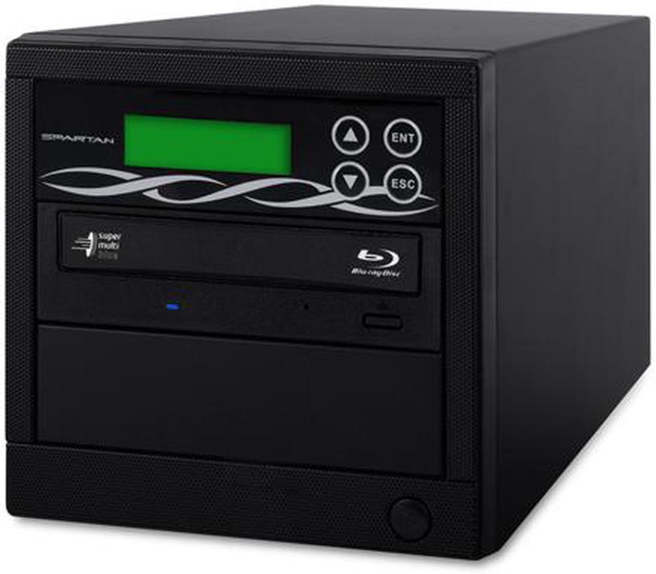 Main image of Spartan 500GB Hard Drive to 1 Target Blu Ray / DVD / CD Disc Copy Duplicator with USB connection to PC (Standalone Video & Audio Disc Duplication System) B01-SSPPRO