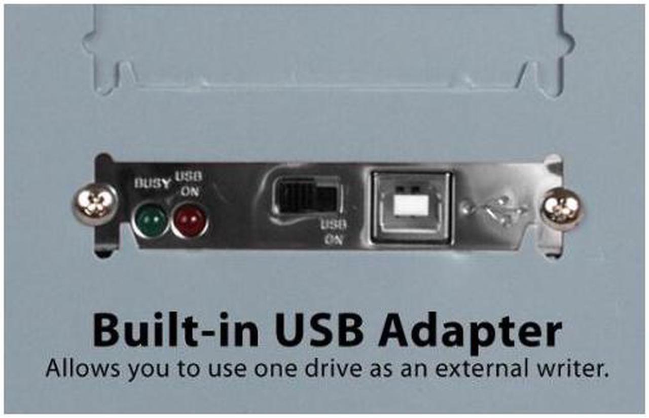 Alt view image 3 of 5 - Spartan 500GB Hard Drive to 1 Target Blu Ray / DVD / CD Disc Copy Duplicator with USB connection to PC (Standalone Video & Audio Disc Duplication System) B01-SSPPRO