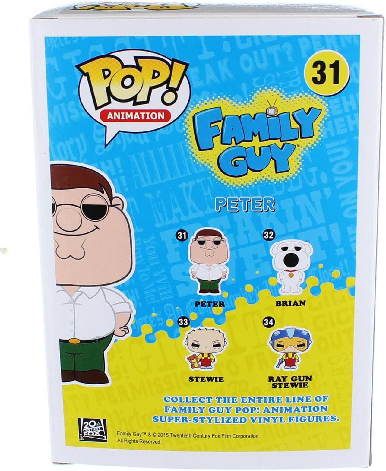 Alt view image 5 of 7 - Family Guy POP Peter Vinyl Figure Funko