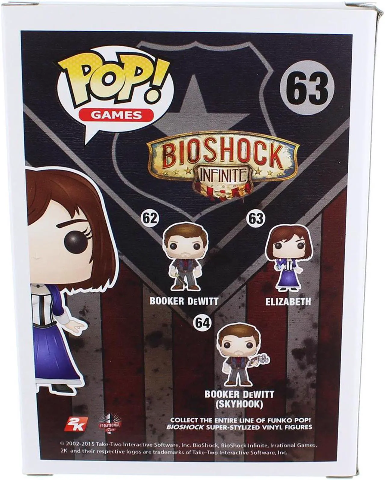 Alt view image 3 of 6 - Funko Pop! Games: Bioshock - Elizabeth