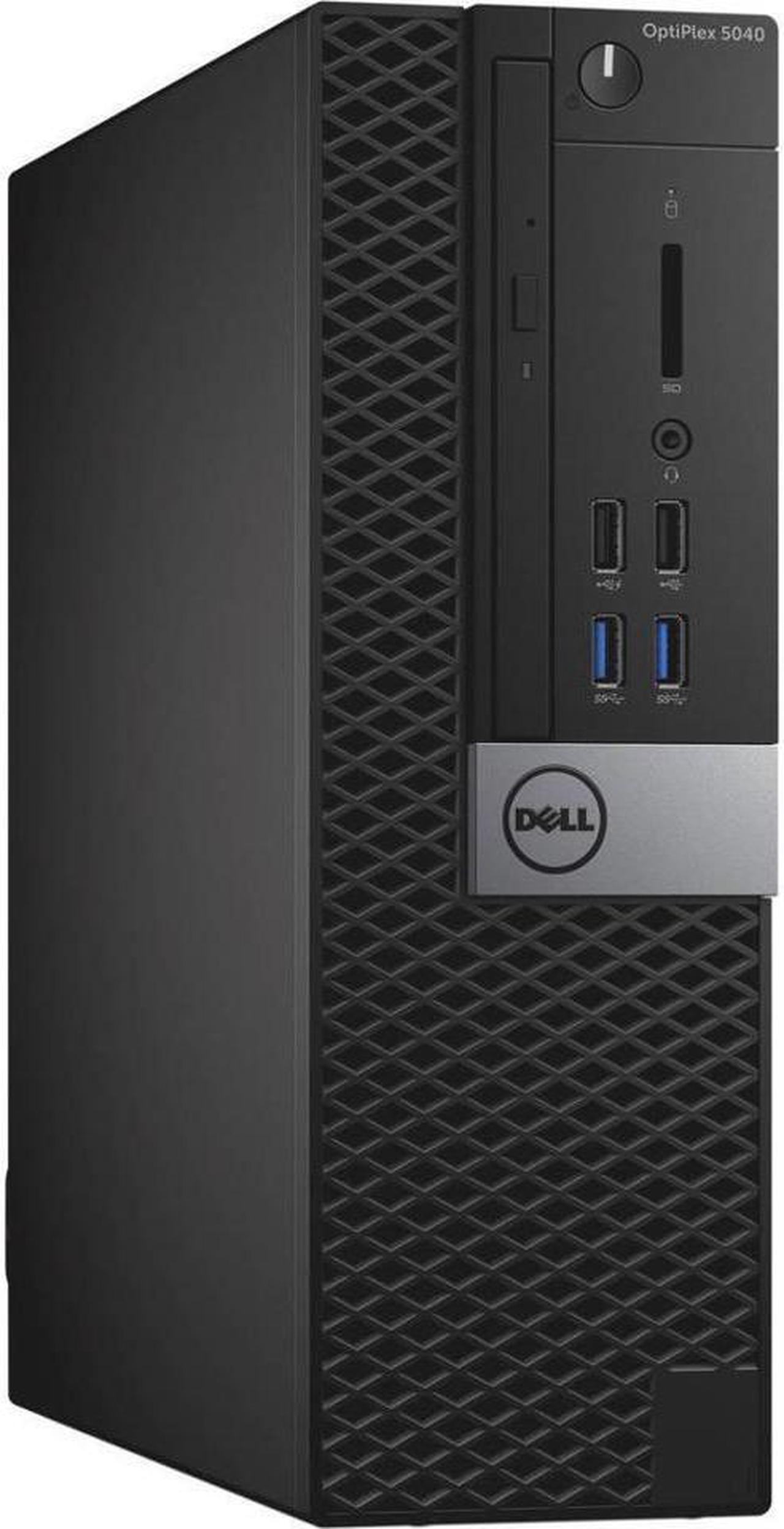 Dell OptiPlex 5040 SFF Computer - 6th Gen Intel Core i5-6500 3.20GHz Quad Core Processor, 8GB Memory, NEW 512GB SSD, WIFI, DVDRW, Windows 10 Professional