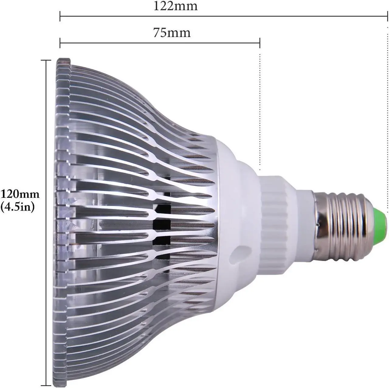 Alt view image 5 of 7 - OmaiLighting LED Aquarium Light Bulb, Blue White 12w Class