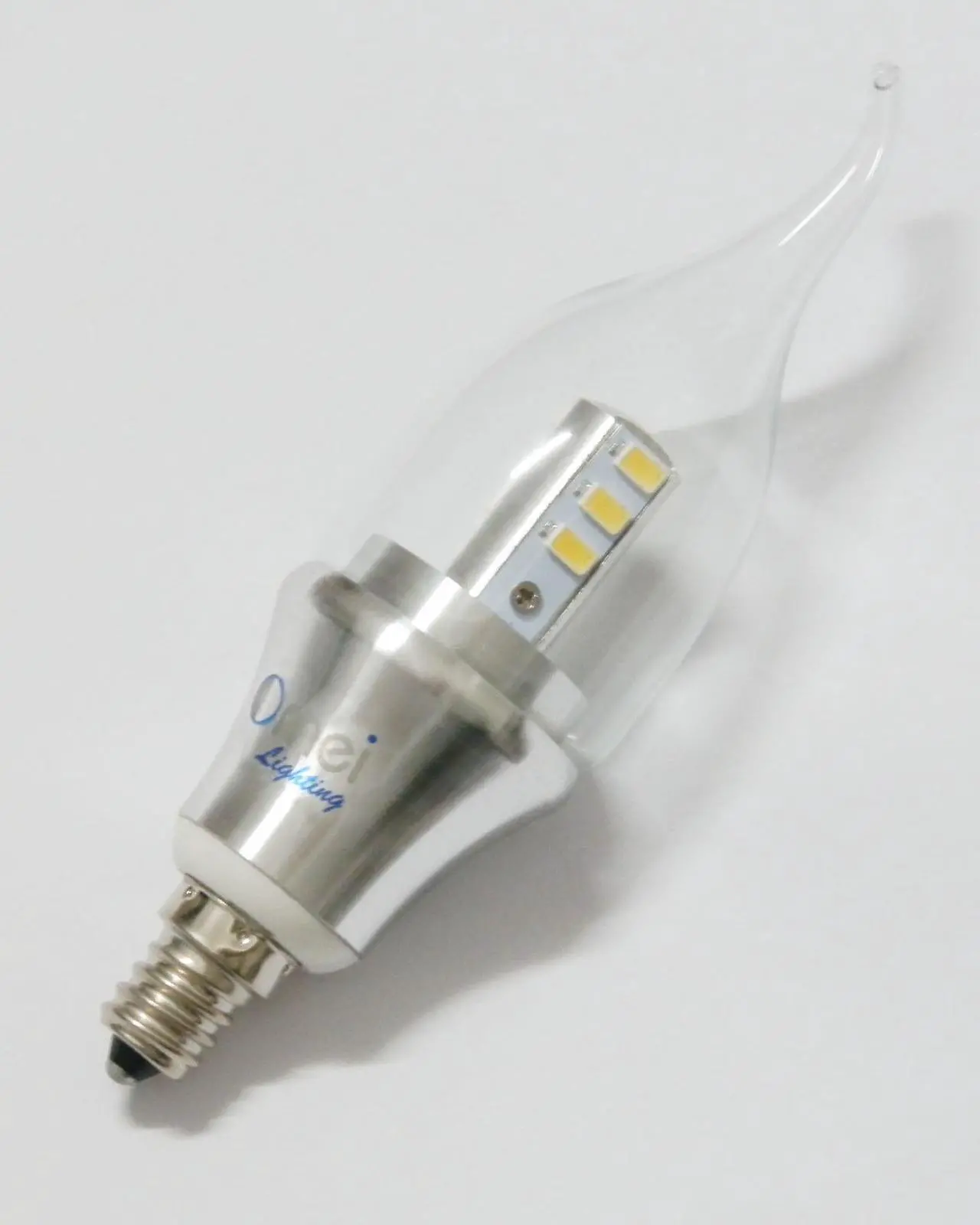 Alt view image 3 of 3 - 6-Pack LED Candelabra Bulb 4000k Neutral Daylight Color Afternoon Sunshine Color E12 base 60 Watt Replacement Candelabra base LED Bulbs LED Lights