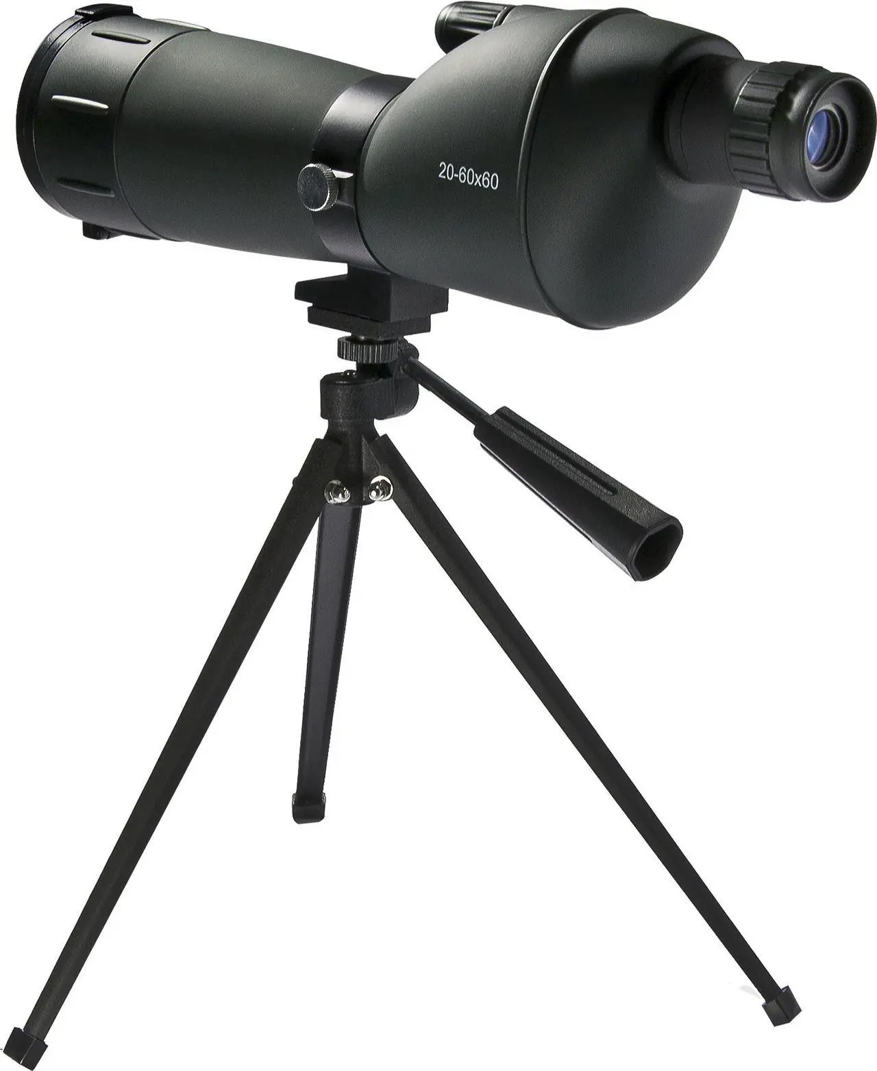 Alt view image 4 of 15 - Barska Colorado 20-60x60 Straight-Body Spotting Scope w/ Tripod CO10866