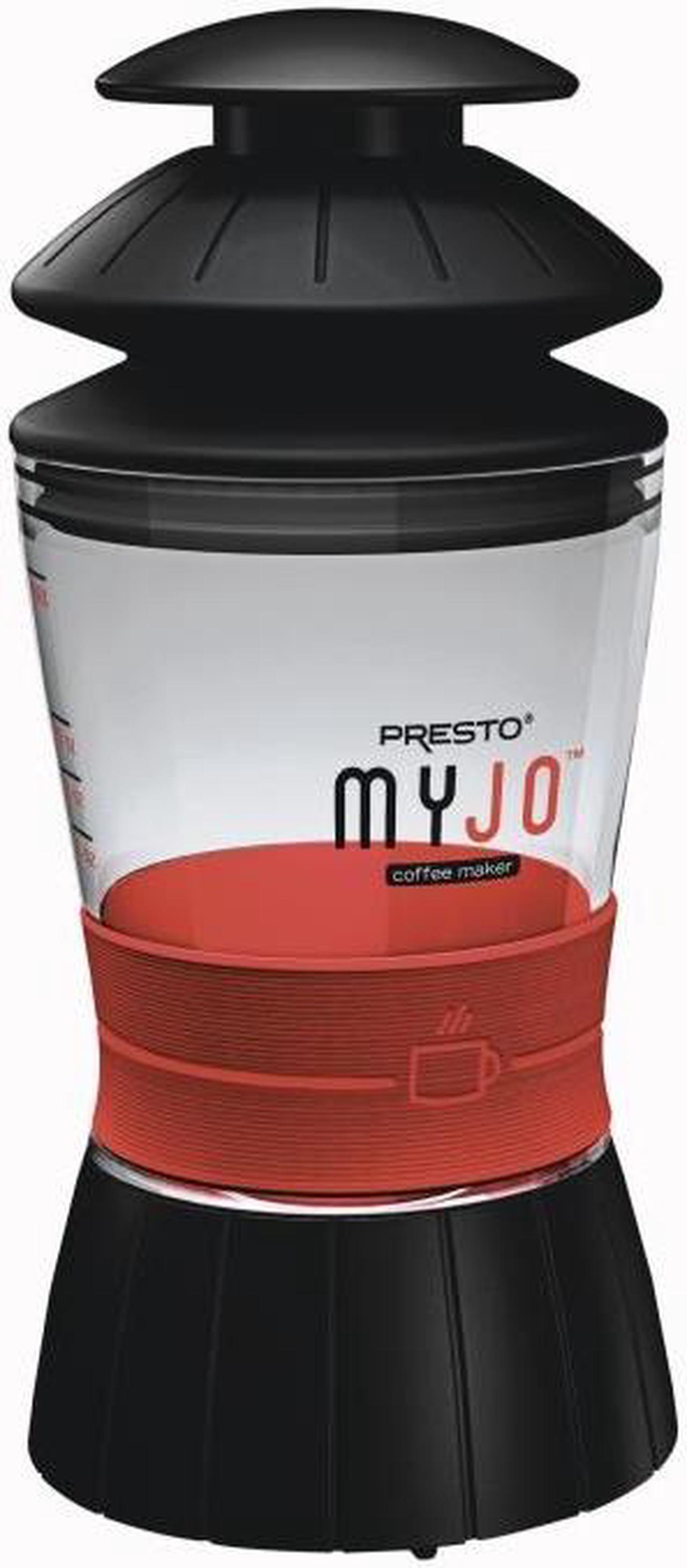 Alt view image 4 of 20 - PRESTO 02835 MyJo Single Cup Coffee Maker, Red