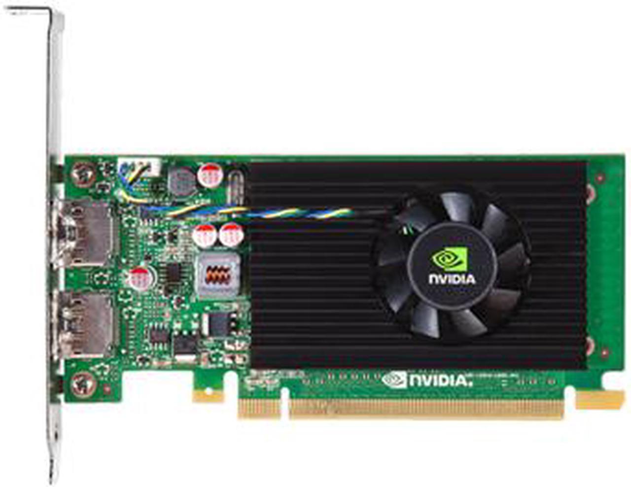 Nvidia NVS 310 PCI Express2x16 512MB DDR3 to Dual Display Port- High Profile Video Card