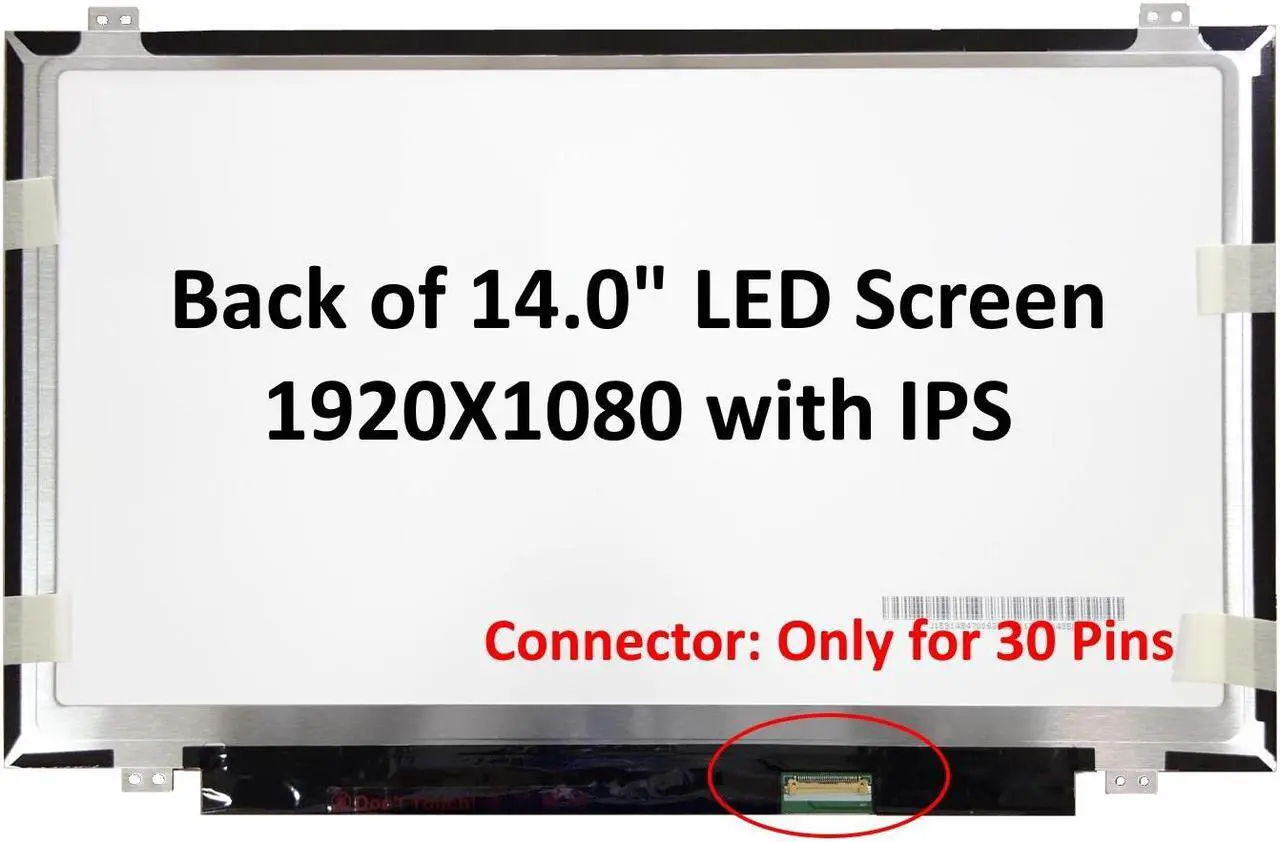 Main image of Fullcom's New 14" screen compatible with N140HCA-EAC N140HCA-EAB LP140WF1(SP)(B1)(SP)(K1) LP140WF3(SP)(L1)
  fit Part/No. KL1400D.023 KL1400D.027 L44037-J91 929662-J91 5D10R65302 SD10R60574 SD10P21270
