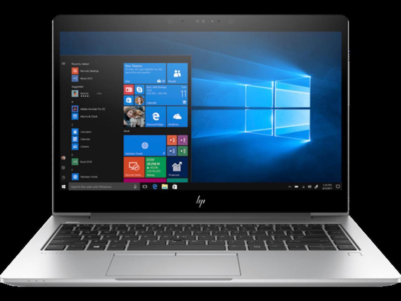 Main image of HP EliteBook 840 G5 Home & Business Laptop (Intel i5-8250U 4-Core, 8GB RAM, 1TB PCIe SSD, 14.0" Full HD (1920x1080), Intel UHD 620, Fingerprint, Wifi, Bluetooth, Webcam, 2xUSB 3.1, Win 10 Pro)