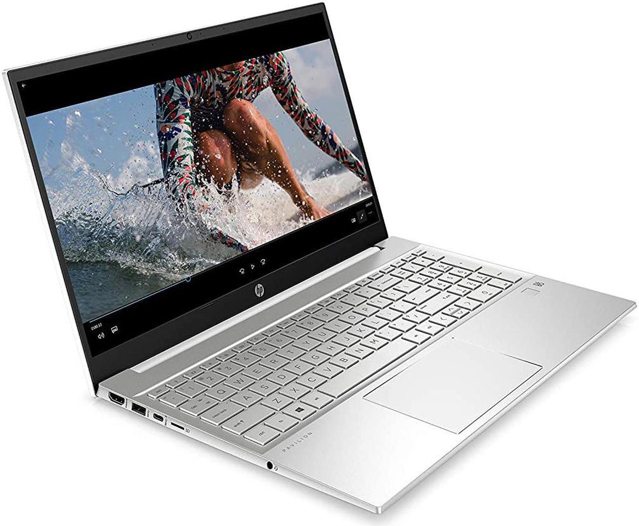 Alt view image 3 of 5 - HP Pavilion 15t-eg Home and Business Laptop (Intel i7-1165G7 4-Core, 8GB RAM, 256GB PCIe SSD, 15.6" HD (1366x768), Win 10 Home) with Microsoft 365 Personal , Adobe Acrobat Standard , Hub