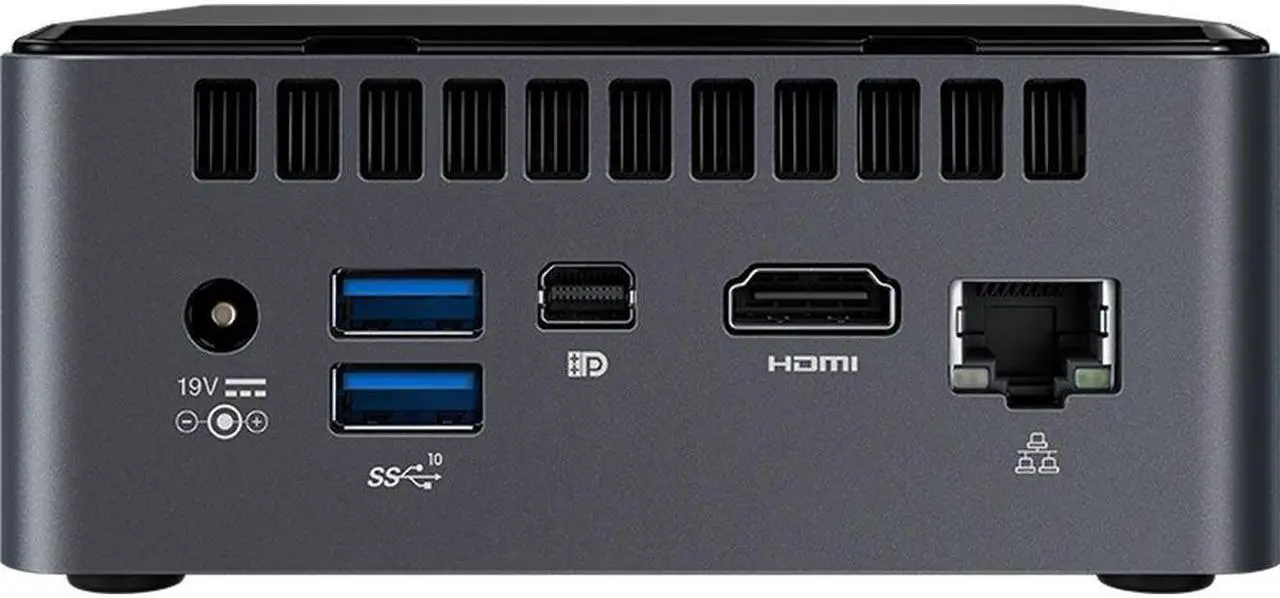 Alt view image 3 of 3 - Intel NUC NUC8I5INHX Home & Business Mini Desktop (Intel i5-8265U 4-Core, AMD Radeon 540X, 8GB RAM, 1TB PCIe SSD + 1TB HDD (2.5), Wifi, HDMI, Bluetooth, Display Port, SD Card, Win 11 Pro)
