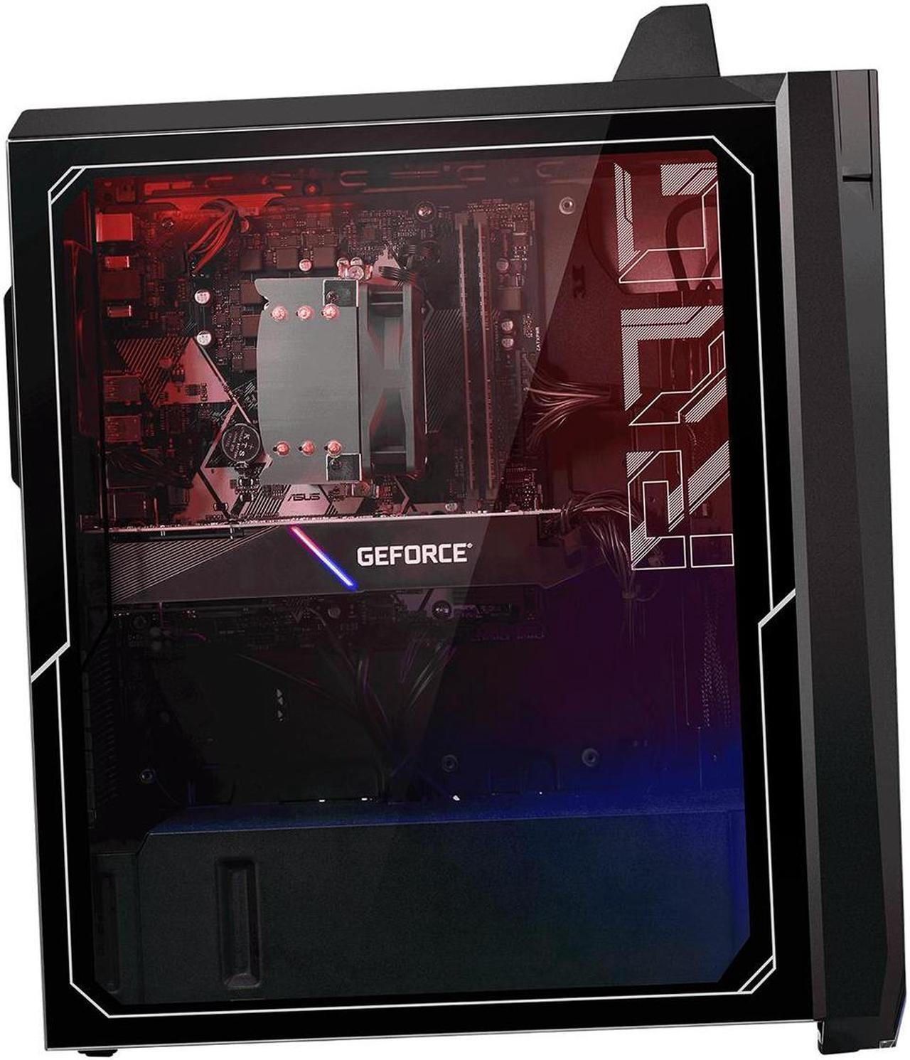 Alt view image 3 of 5 - ASUS ROG Strix GA15 Gaming & Entertainment Desktop PC (AMD Ryzen 7 5800X 8-Core, NVIDIA RTX 3070, 128GB RAM, 8TB PCIe SSD, Wifi, USB 3.2, HDMI, Bluetooth, Display Port, Win 10 Pro) Refurbished