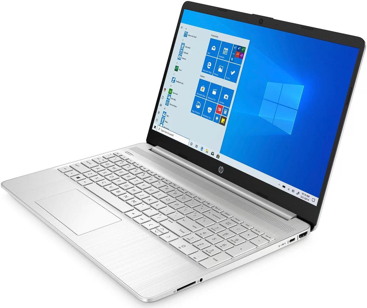 Alt view image 2 of 4 - HP 15-dy2021nr-Plus Home & Business Laptop (Intel i5-1135G7 4-Core, 64GB RAM, 1TB m.2 SATA SSD, 15.6" Touch  HD (1366x768), Intel Iris Xe, Fingerprint, Wifi, Bluetooth, Webcam, Win 10 Pro)