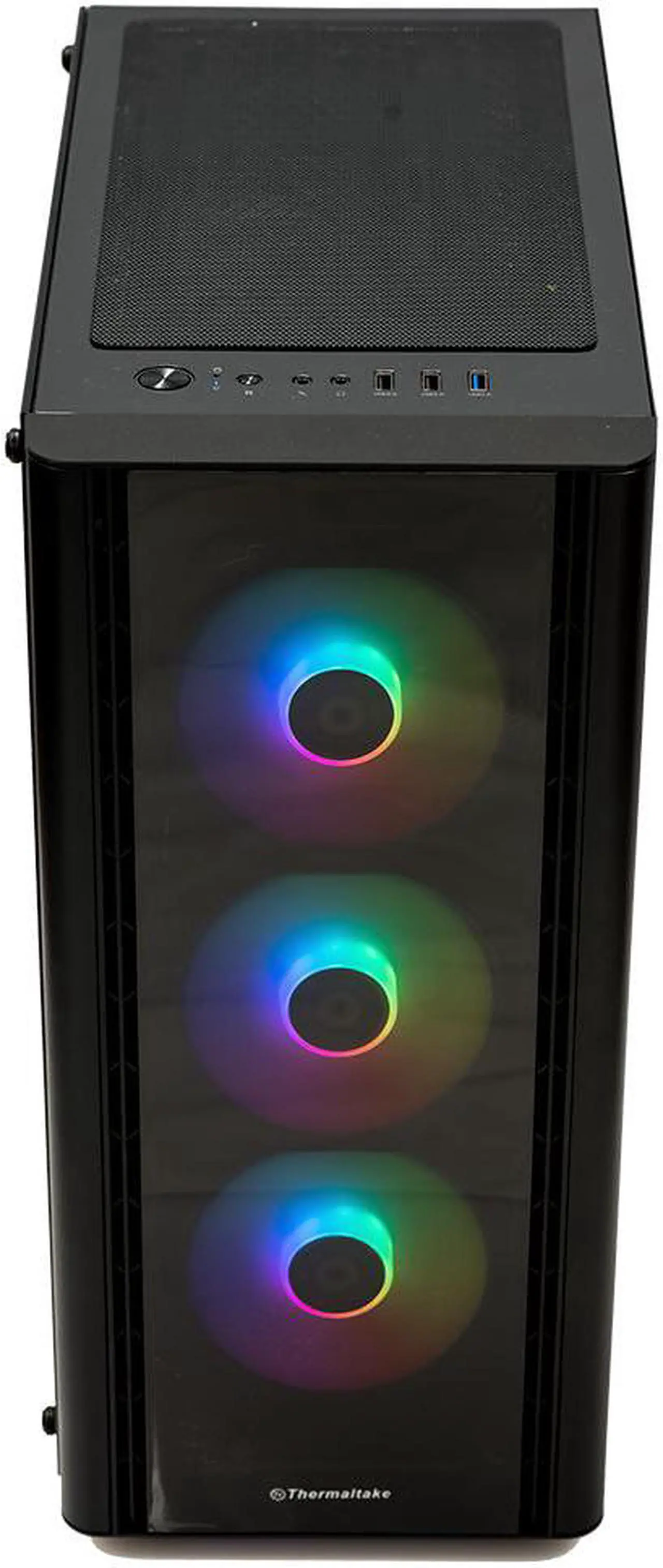 Alt view image 7 of 7 - Velztorm Archux CTO Gaming Desktop PC Black (Ryzen 7-5700X 8-Core, 32GB DDR4, 512GB PCIe SSD + 3TB HDD (3.5), GeForce RTX 3060 Ti 8GB, 120mm AIO, RGB Fans, 750W PSU, Win 10 Pro) VELZ0001