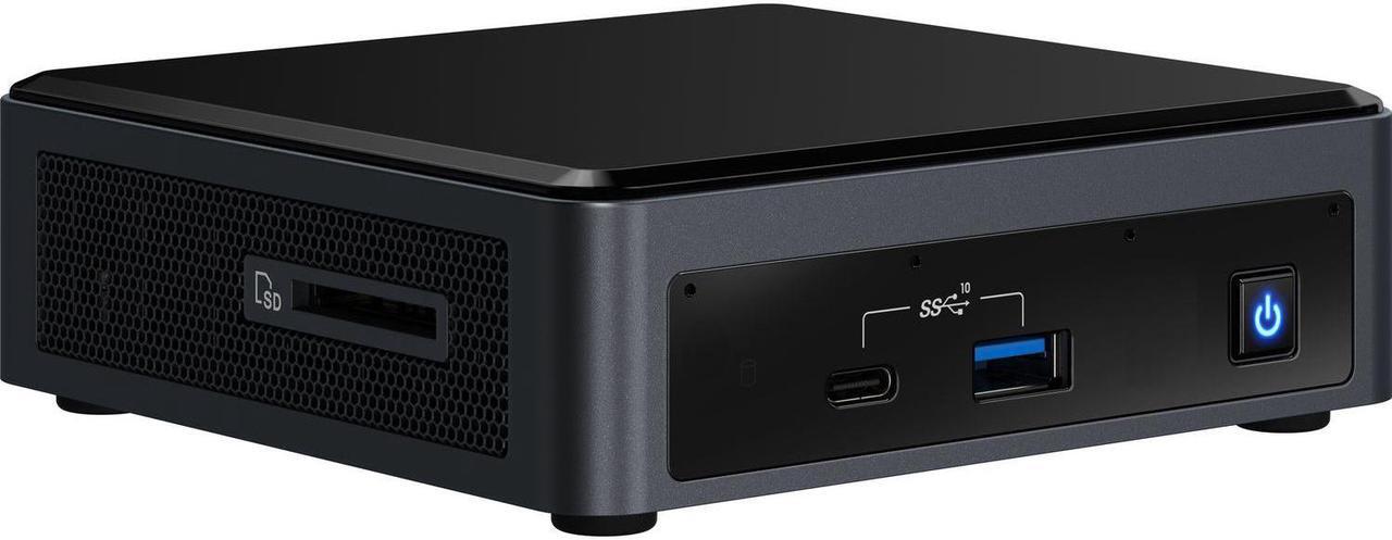 Alt view image 2 of 4 - Intel NUC NUC10I5FNK Home & Business Mini Desktop (Intel i5-10210U 4-Core, Intel UHD, 32GB RAM, 512GB PCIe SSD, Wifi, HDMI, Bluetooth, SD Card, Win 10 Home)