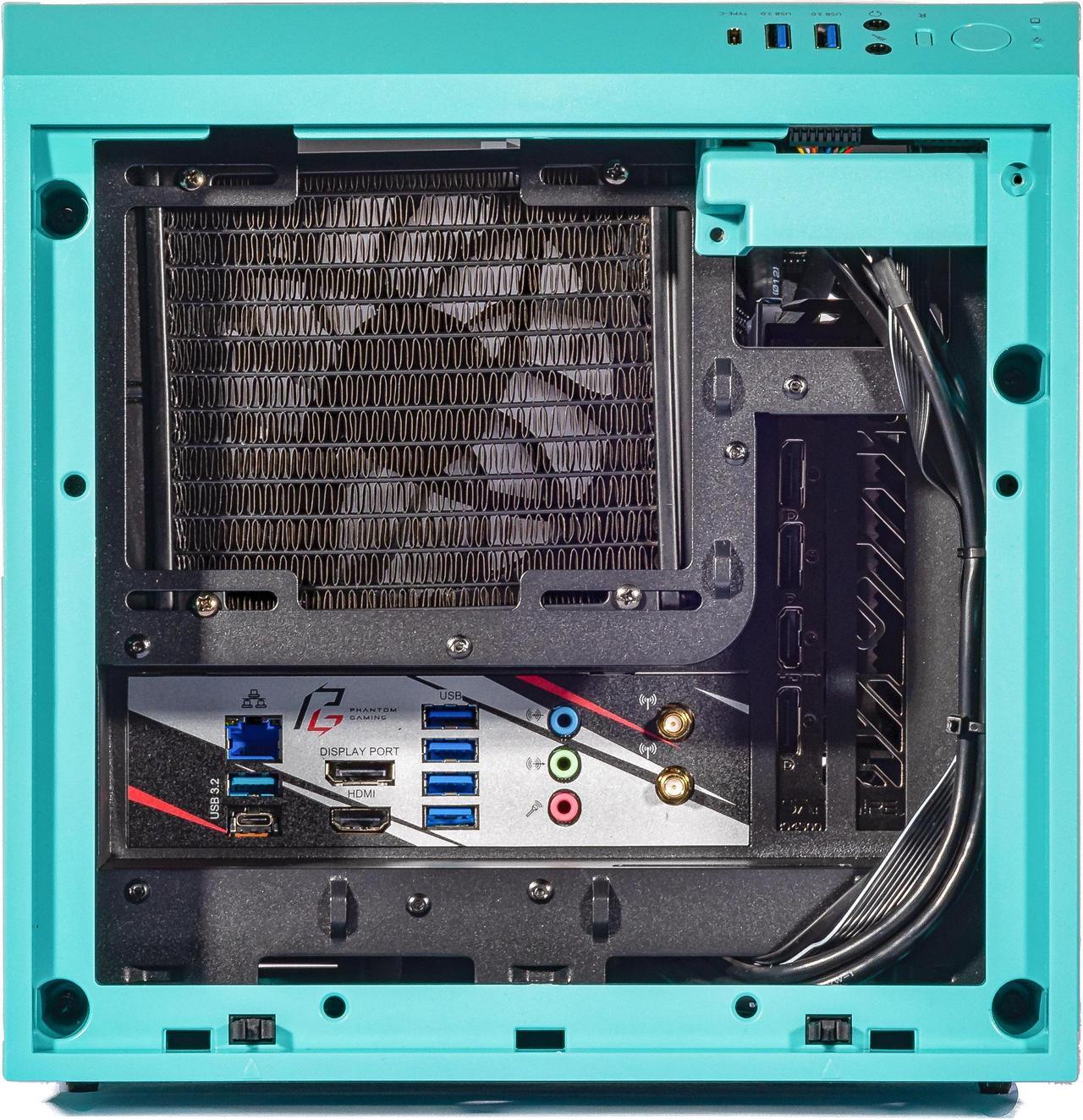 Alt view image 7 of 7 - Velztorm Vertix Custom Built Gaming Desktop PC (AMD Ryzen 7 5800X 8-Core, 16GB RAM, 1TB PCIe SSD + 1TB HDD (2.5), Radeon RX 6900 XT, Wifi, Bluetooth, 2xUSB 3.1, 4xUSB 3.0, 1xHDMI, Win 10 Pro)
