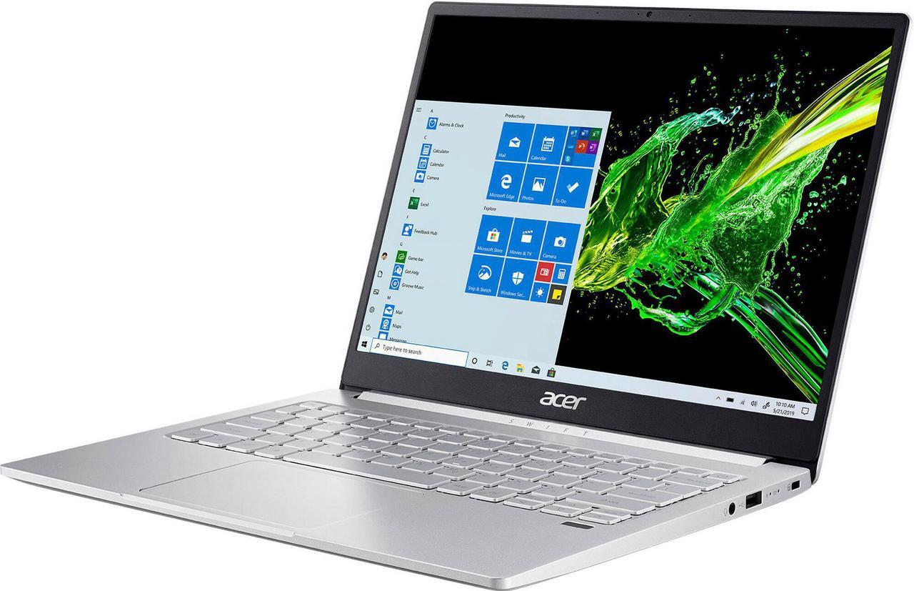 Alt view image 6 of 7 - Acer Swift 3 SF313 Home & Business Laptop (Intel i5-1035G4 4-Core, 13.5" 60Hz QHD(2256x1504), Intel Iris Plus, 8GB RAM, 2TB PCIe SSD, Backlit KB, Wifi, HDMI, Webcam, Fingerprint, Win 11 Pro)
