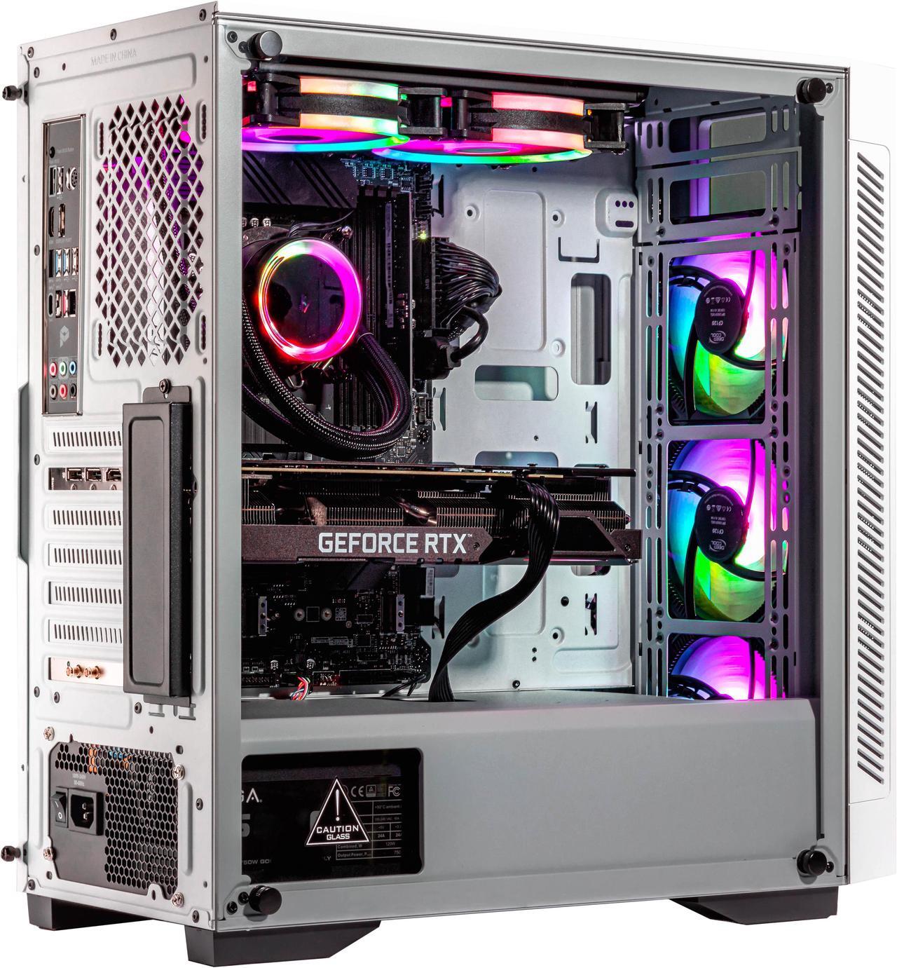 Alt view image 3 of 7 - Velztorm Novux Gaming Custom Desktop (Intel i5-12600K (Alder Lake) 10-Core, NVIDIA GTX 1050 Ti, 32GB DDR5 4800MHz RAM, 4TB PCIe SSD + 6TB  HDD, Wifi, USB 3.2, HDMI, Display Port, Win 10 Home)