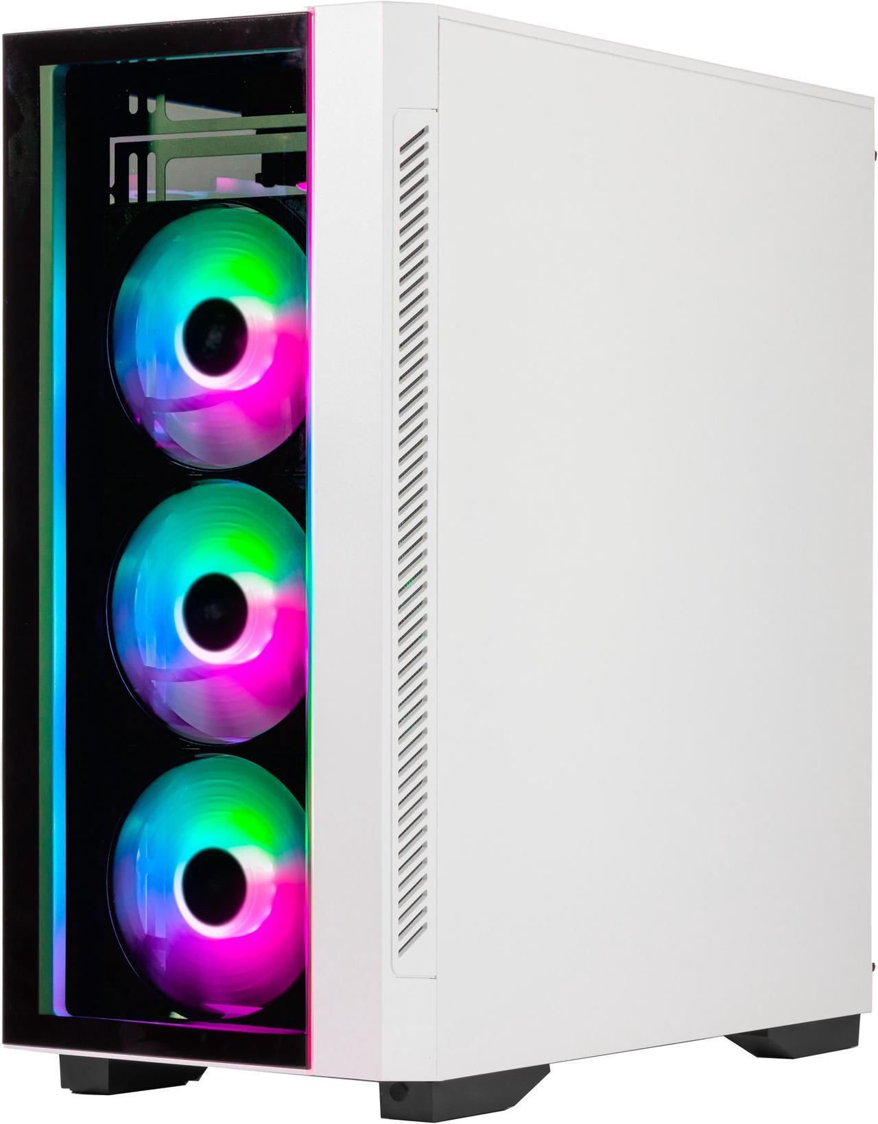 Alt view image 2 of 7 - Velztorm Novux 12th Gen CTO Gaming Desktop Liquid-Cooled (Intel i5-12600K (Alder Lake) 10-Core, Radeon RX 6900 XT, 64GB DDR5 4800MHz RAM, 4TB PCIe SSD+6TB  HDD, WiFi, RGB Fans, 750W PSU, Win10H)