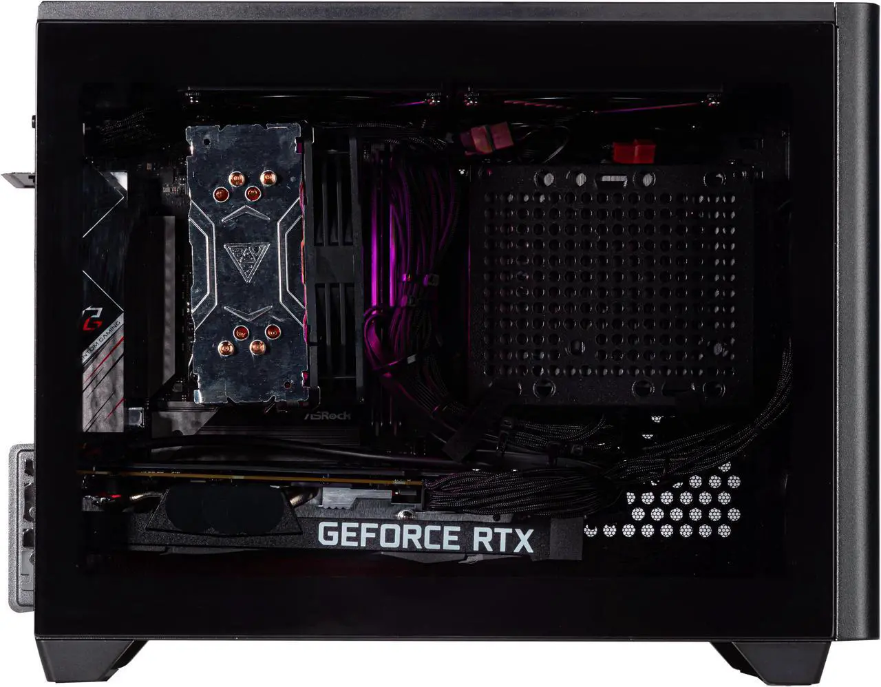 Alt view image 3 of 7 - Velztorm Minixa Gaming & Entertainment Custom Desktop (AMD Ryzen 5 5600X 6-Core, GeForce RTX 3050, 16GB RAM, 2x512GB PCIe SSD (1TB), Wifi, USB 3.2, HDMI, Bluetooth, Display Port, Win 10 Pro)