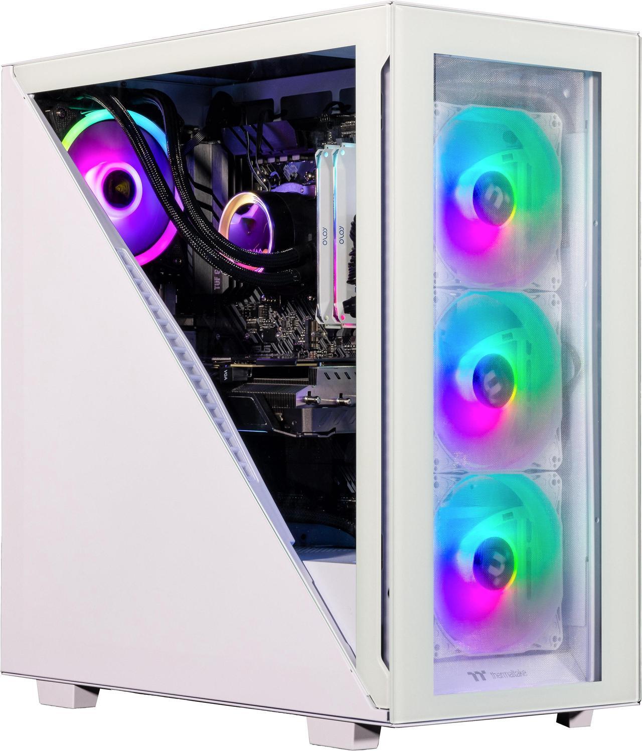 Main image of Velztorm Gladio CTO Powerful Gaming Desktop  PC Liquid-Cooled (AMD Ryzen 9 5900X 12-Core, 128GB DDR4, 2TB PCIe SSD + 6TB HDD (3.5), GeForce RTX 3070 8GB, WRGB Fans, AC WiFi,  BT, Win 10 Pro)