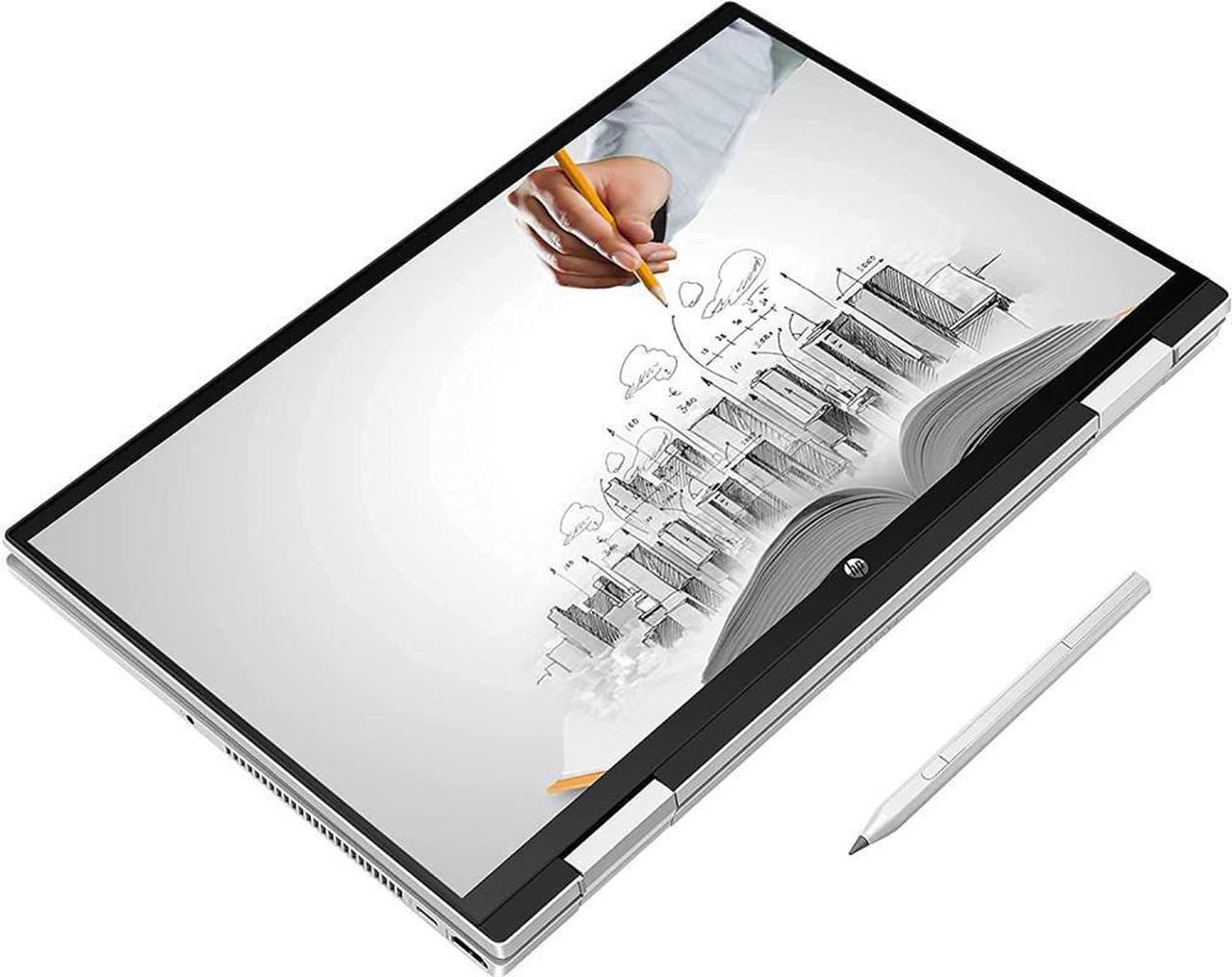 Alt view image 4 of 6 - HP Pavilion x360 -15t Home & Business 2-in-1 Laptop (Intel i5-1135G7 4-Core, 15.6" 60Hz Touch Full HD (1920x1080), Intel Iris Xe, 32GB RAM, 2TB PCIe SSD, Backlit KB, Wifi, USB 3.2, Win 10 Pro)