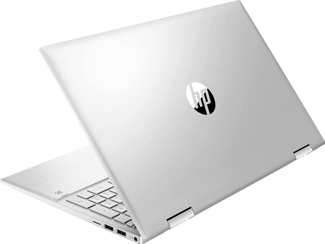 Alt view image 5 of 6 - HP Pavilion x360 -15t Home & Business 2-in-1 Laptop (Intel i5-1135G7 4-Core, 15.6" 60Hz Touch Full HD (1920x1080), Intel Iris Xe, 32GB RAM, 2TB PCIe SSD, Backlit KB, Wifi, USB 3.2, Win 10 Pro)