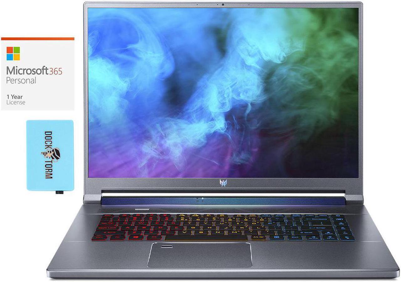 Main image of Acer Triton 500 SE-16 Gaming & Business Laptop (Intel i7-11800H 8-Core, 16.0" 165Hz Wide QXGA (2560x1600), NVIDIA RTX 3070, 16GB RAM, 8TB PCIe SSD, Win 10 Pro) with Microsoft 365 Personal , Hub
