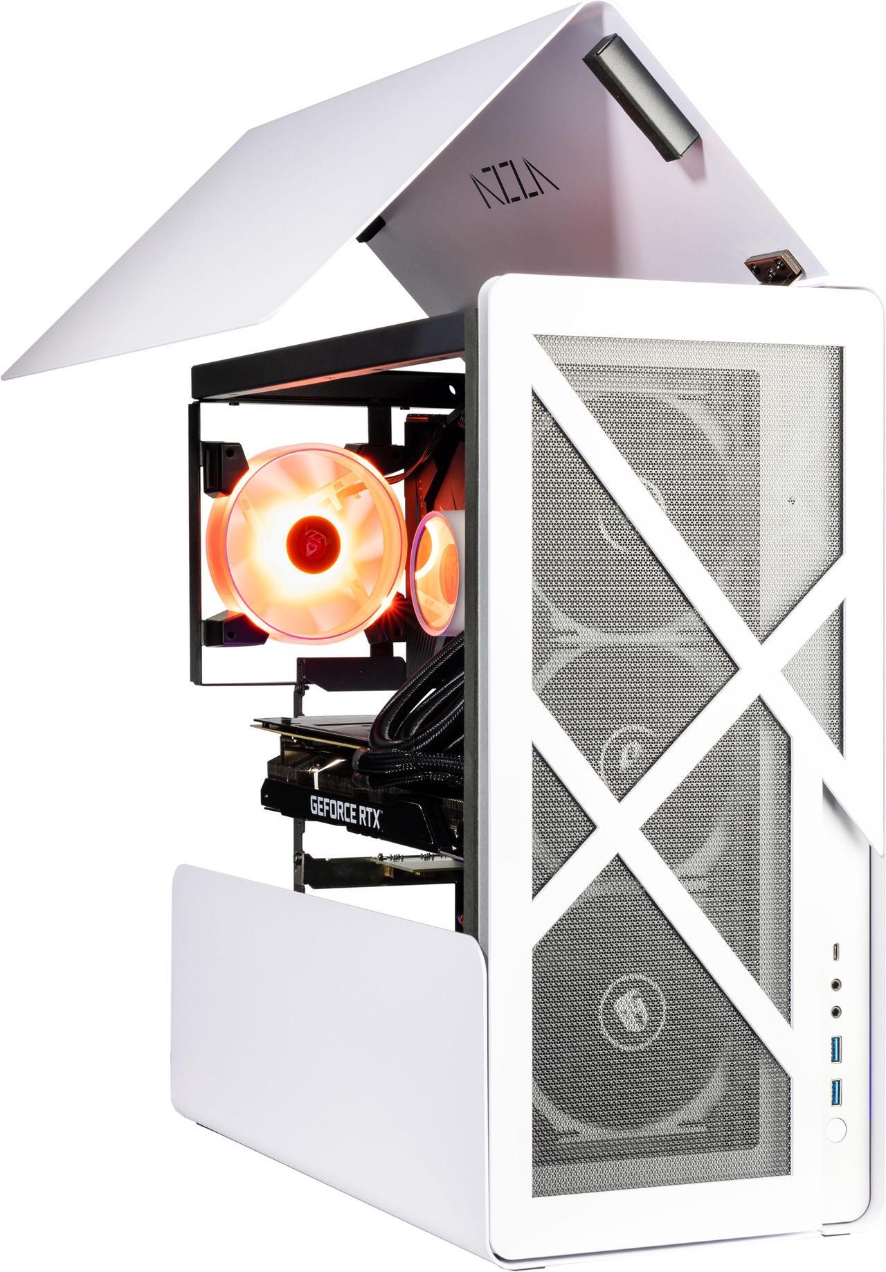 Main image of Velztorm White Addux Gaming & Entertainment Custom Desktop (AMD Ryzen 9 - 5900X 12-Core, GeForce RTX 3050, 64GB RAM, 1TB m.2 SATA SSD + 3TB  HDD, Wifi, USB 3.2, HDMI, Display Port, Win 10 Pro)