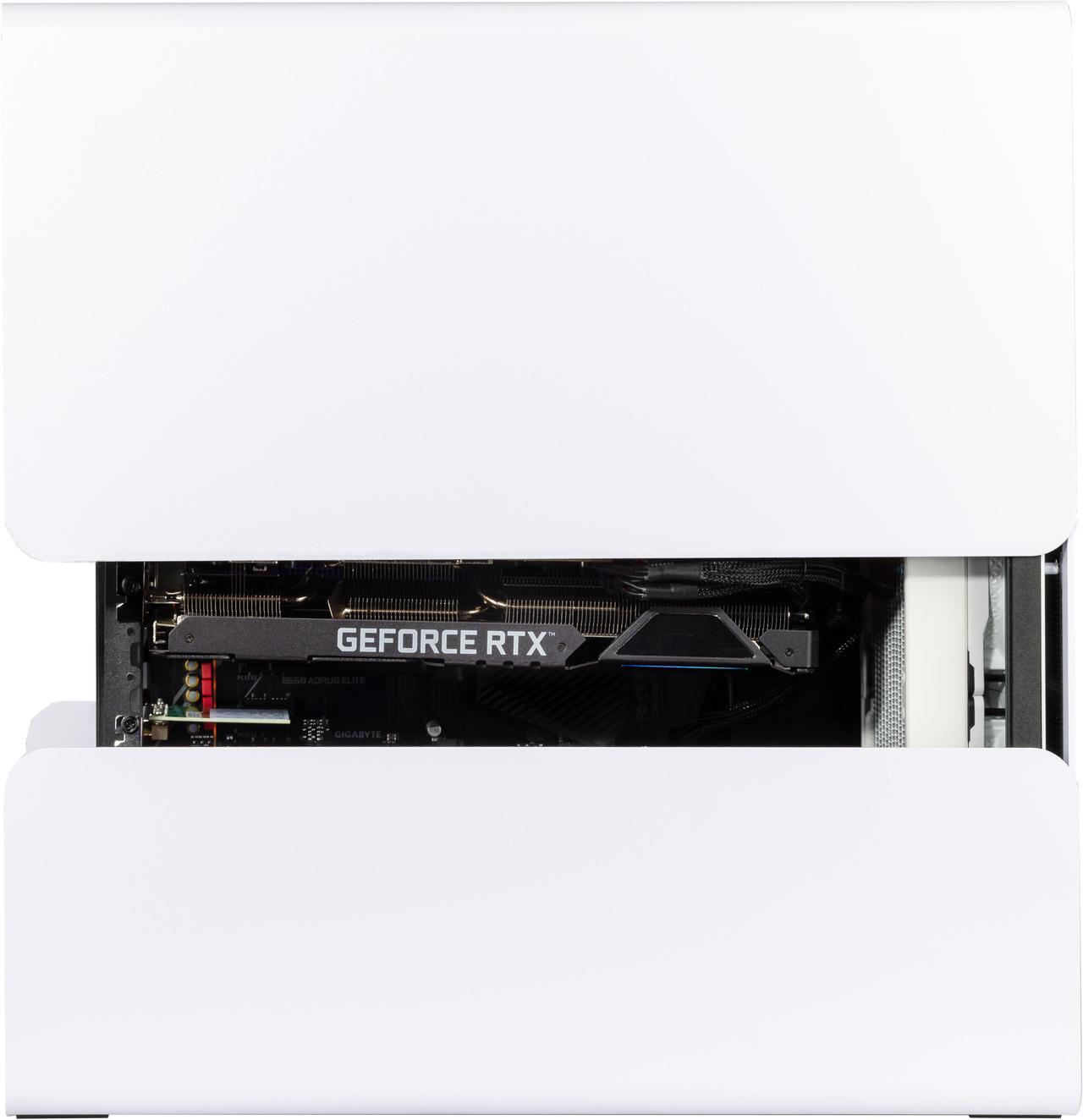 Alt view image 5 of 7 - Velztorm White Addux Gaming & Entertainment Custom Desktop (AMD Ryzen 9 - 5900X 12-Core, GeForce RTX 3050, 64GB RAM, 1TB m.2 SATA SSD + 3TB  HDD, Wifi, USB 3.2, HDMI, Display Port, Win 10 Pro)