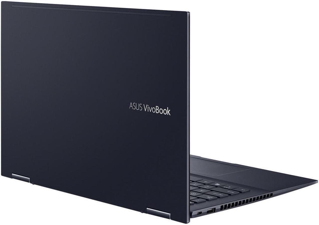 Alt view image 7 of 7 - ASUS VivoBook Flip 14 Home & Business 2-in-1 Laptop (AMD Ryzen 7 5700U 8-Core, 14.0" 60Hz Touch Full HD (1920x1080), AMD Radeon, 36GB RAM, 512GB PCIe SSD, Backlit KB, Wifi, USB 3.2, Win 10 Pro)
