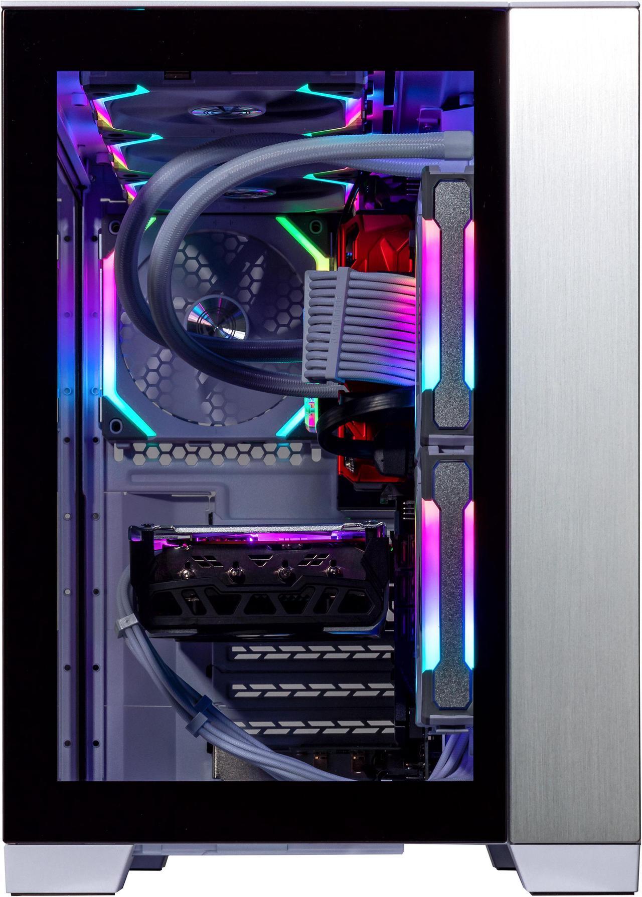 Alt view image 5 of 7 - Velztorm Mini Lux Gaming Custom Desktop (AMD Ryzen 9 5950X 16-Core, Radeon RX 6900 XT, 64GB RAM, 512GB m.2 SATA SSD + 1TB  HDD, Wifi, USB 3.2, HDMI, Display Port, Win 10 Pro)