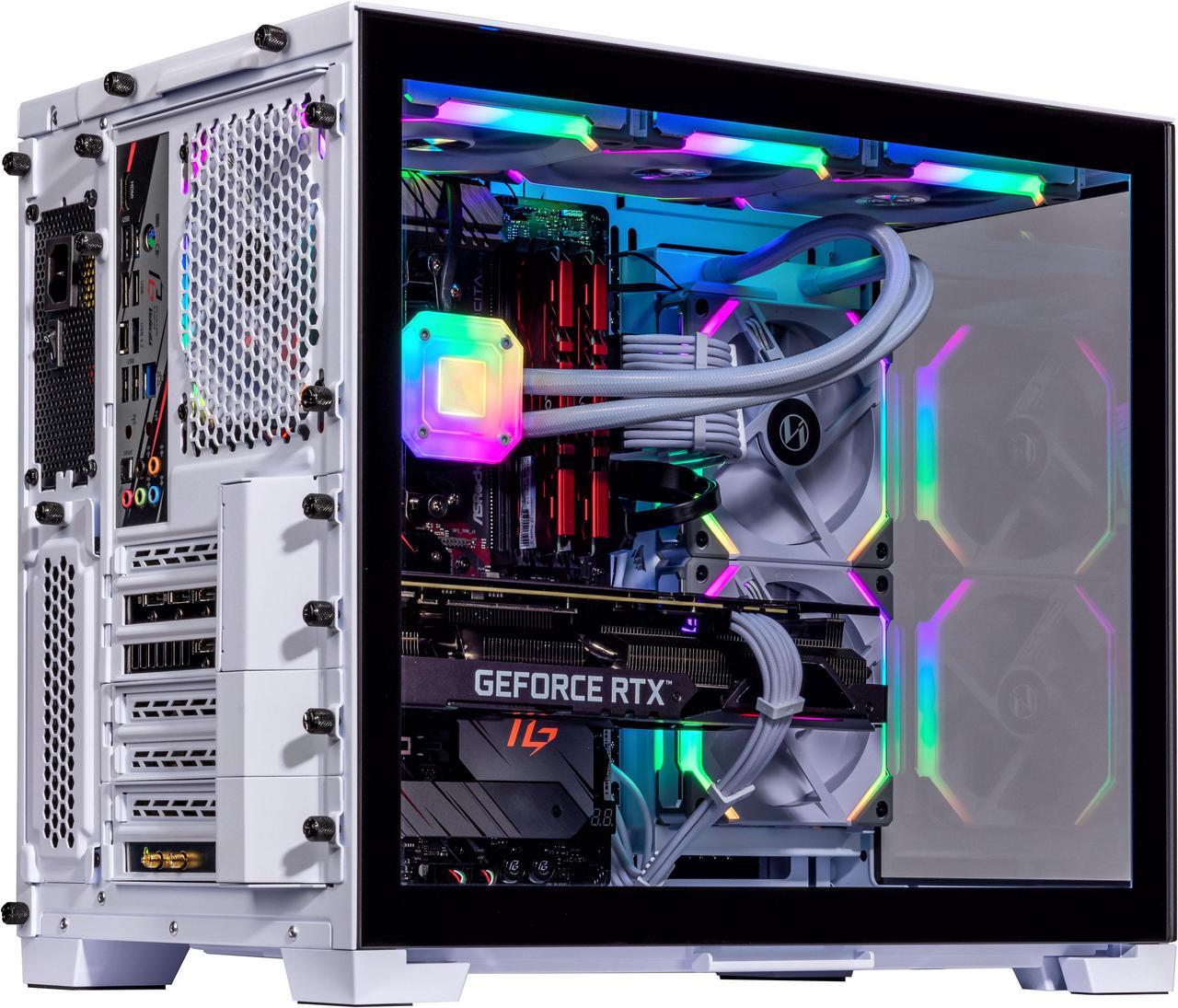 Alt view image 3 of 7 - Velztorm Mini Lux Gaming Custom Desktop (AMD Ryzen 9 5950X 16-Core, GeForce RTX 3070, 128GB RAM, 2TB PCIe SSD + 6TB  HDD, Wifi, USB 3.2, HDMI, Display Port, Win 10 Pro)