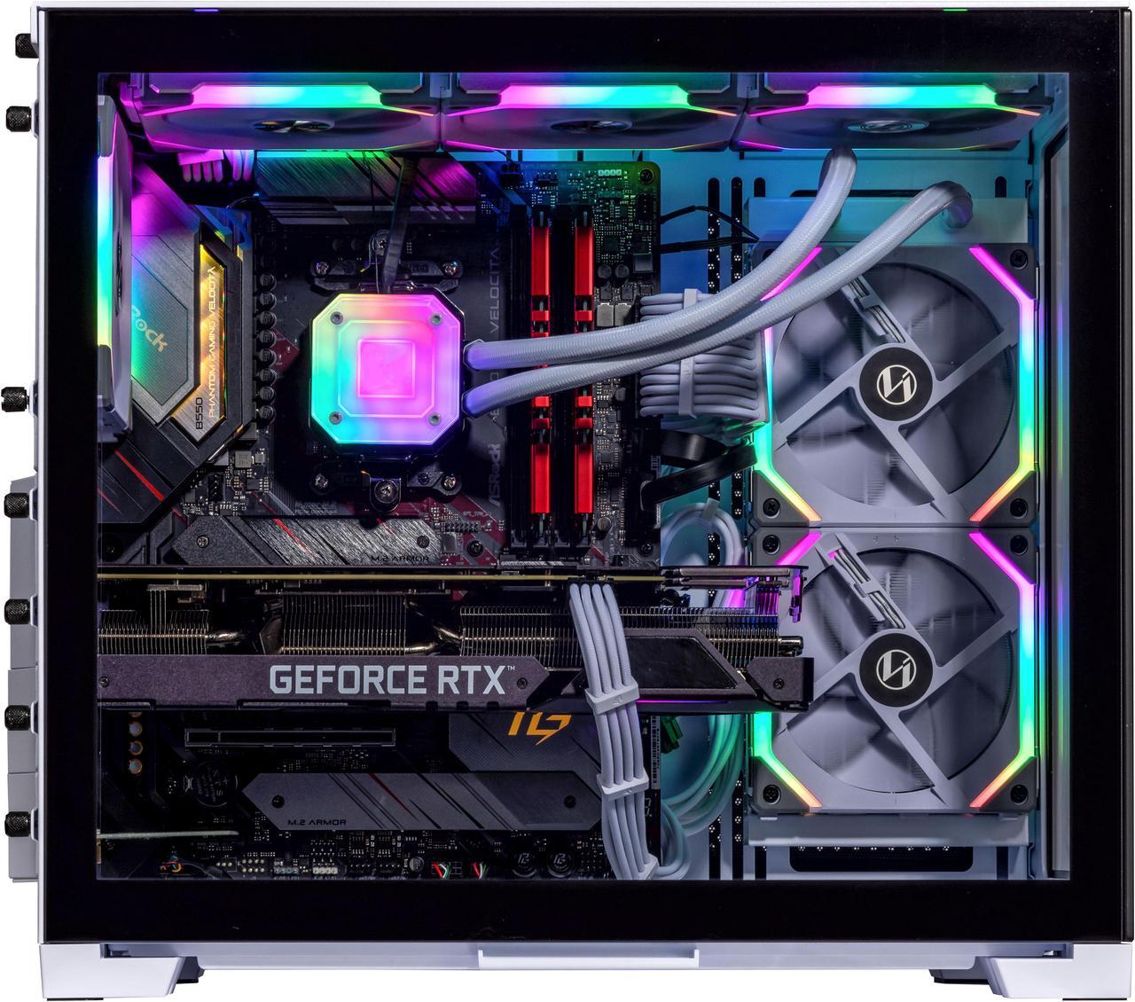 Alt view image 4 of 7 - Velztorm Mini Lux Gaming Custom Desktop (AMD Ryzen 9 5950X 16-Core, GeForce RTX 3070, 128GB RAM, 2TB PCIe SSD + 6TB  HDD, Wifi, USB 3.2, HDMI, Display Port, Win 10 Pro)