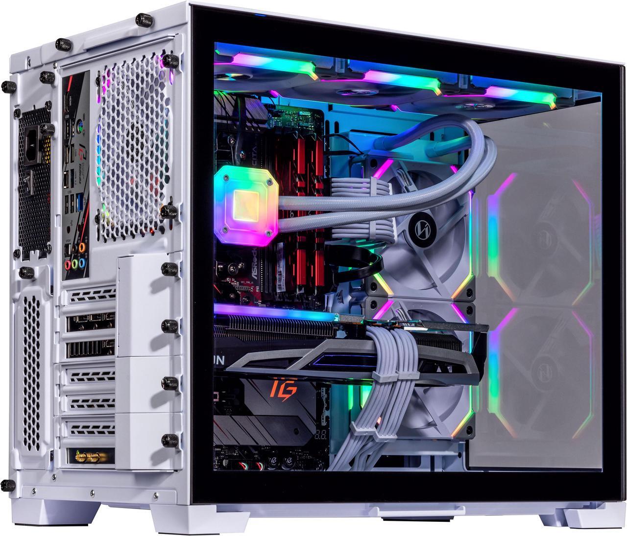 Alt view image 3 of 7 - Velztorm Mini Lux Gaming Custom Desktop (AMD Ryzen 9 5950X 16-Core, Radeon RX 6900 XT, 64GB RAM, 512GB m.2 SATA SSD + 1TB  HDD, Wifi, USB 3.2, HDMI, Display Port, Win 10 Pro)