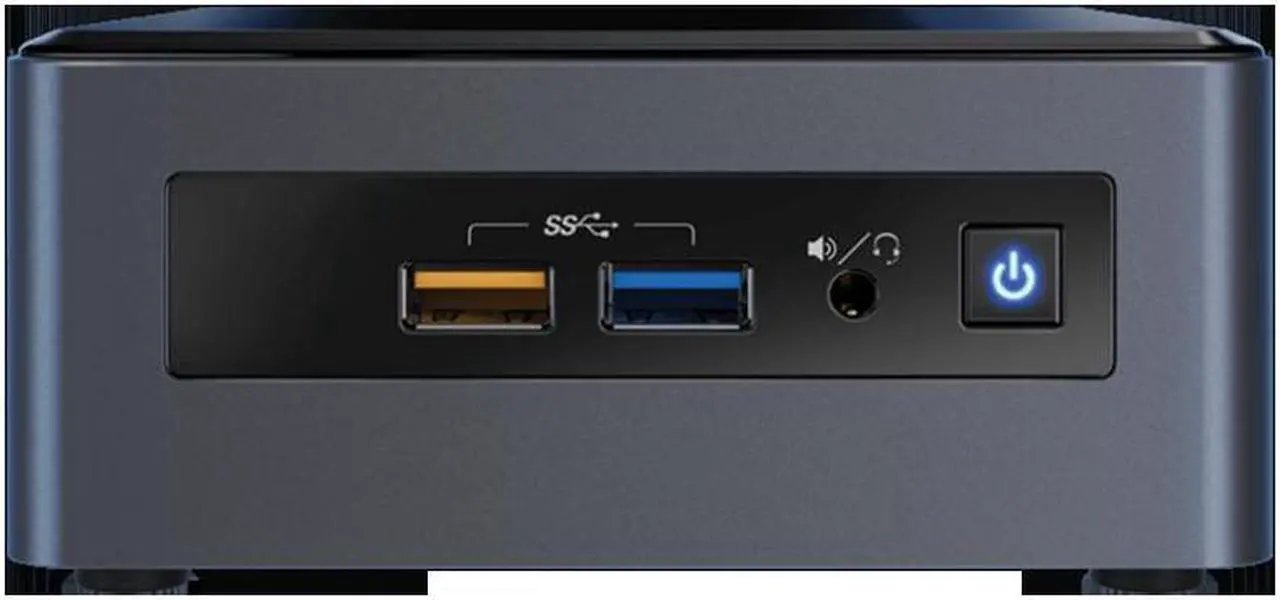 Alt view image 2 of 4 - Intel NUC NUC8I3CYSN Home & Business Mini Desktop (Intel i3-8121U 2-Core, AMD Radeon 540, 4GB RAM, 512GB m.2 SATA SSD + 1TB HDD (2.5), Wifi, HDMI, Bluetooth, SD Card, Win 11 Pro)