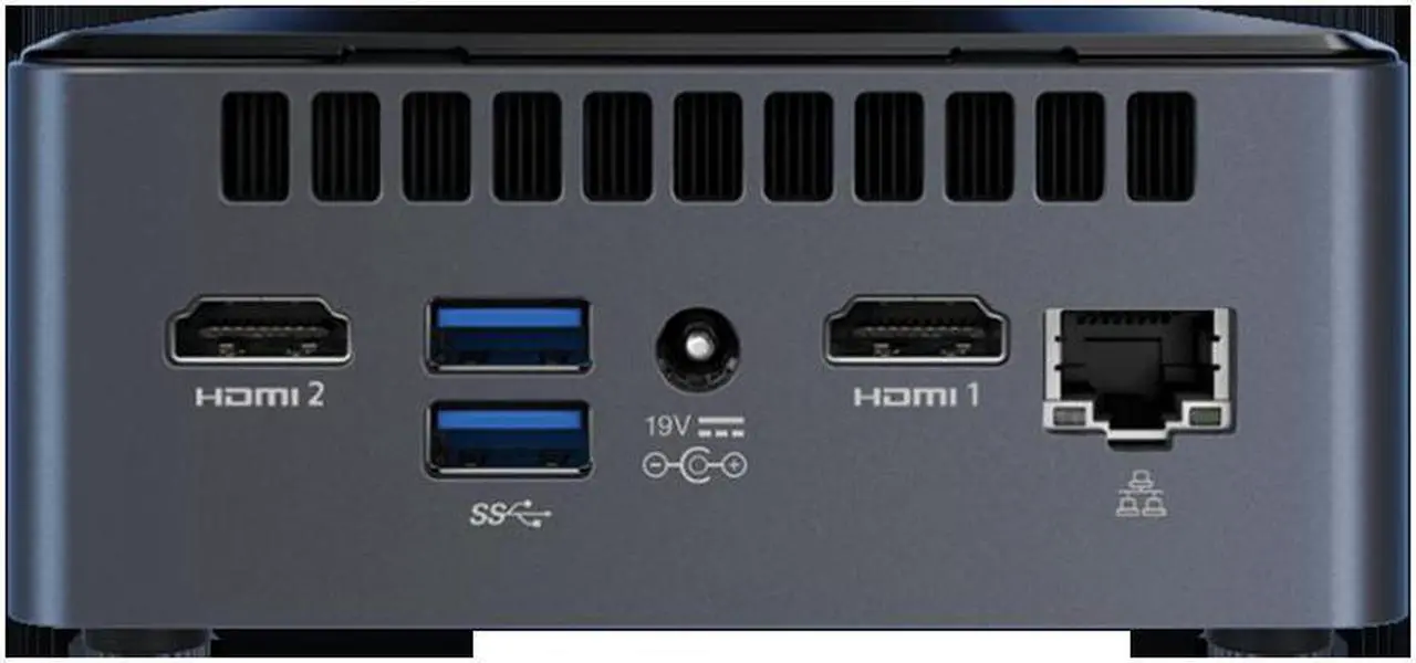 Alt view image 3 of 4 - Intel NUC NUC8I3CYSN Home & Business Mini Desktop (Intel i3-8121U 2-Core, AMD Radeon 540, 4GB RAM, 512GB m.2 SATA SSD + 1TB HDD (2.5), Wifi, HDMI, Bluetooth, SD Card, Win 11 Pro)