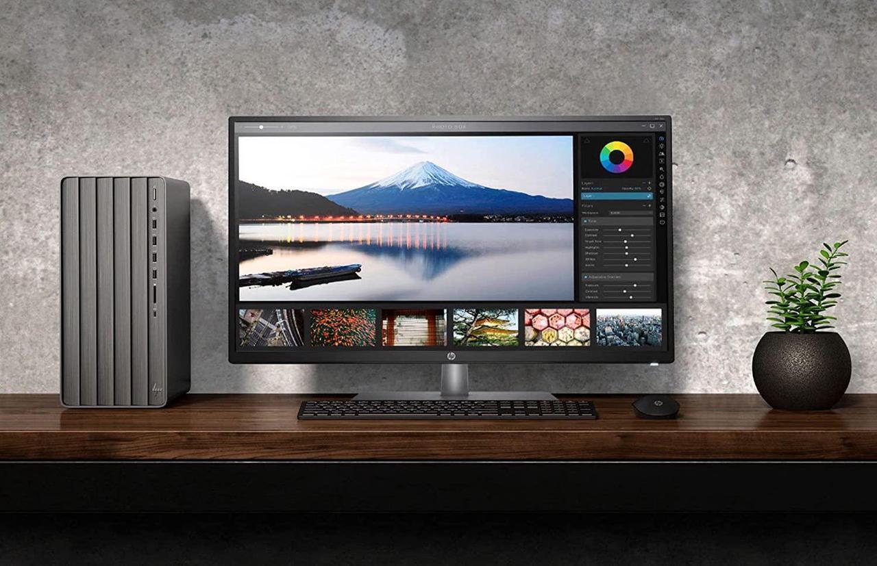Alt view image 7 of 7 - HP ENVY TE01-2275xt Gaming & Entertainment Desktop (Intel i7-11700 8-Core, GeForce RTX 3060, 32GB RAM, 6TB HDD (3.5), Wifi, USB 3.2, HDMI, Bluetooth, Win 11 Pro) with G2 Universal Dock