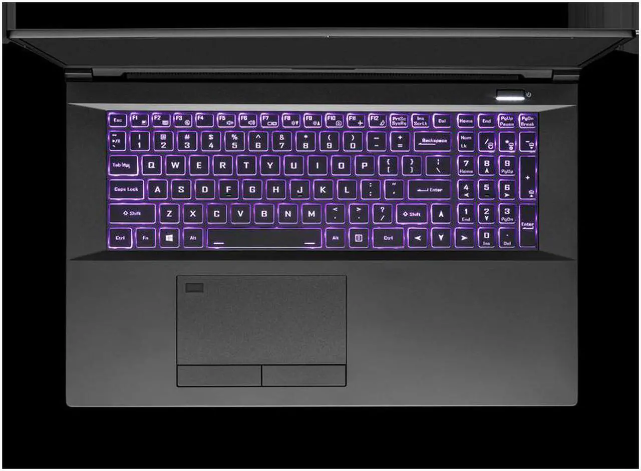 Alt view image 4 of 7 - Clevo PC70DF1 Gaming & Business Laptop (Intel i7-10875H 8-Core, 17.3" 144Hz Full HD (1920x1080), NVIDIA RTX 2070 (Max-Q), 8GB RAM, 256GB m.2 SATA SSD, Backlit KB, Wifi, USB 3.2, HDMI, Win 10 Home)