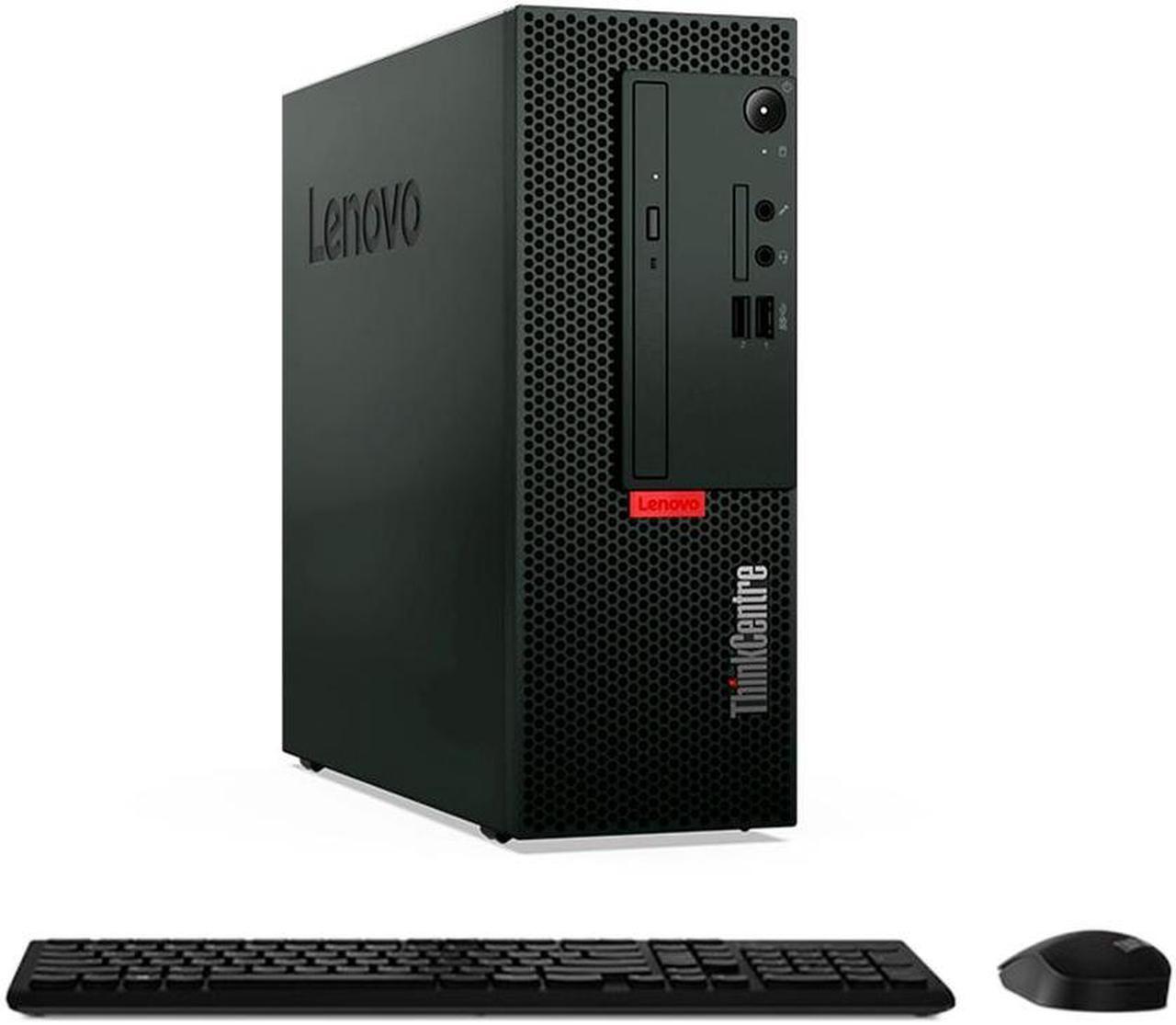 Alt view image 3 of 7 - Lenovo ThinkCentre M70c SFF Home & Business Mini Desktop (Intel i3-10100 4-Core, AMD Radeon 520, 16GB RAM, 512GB PCIe SSD, HDMI, Display Port, Optical Drive, Win 10 Pro) with G2 Universal Dock