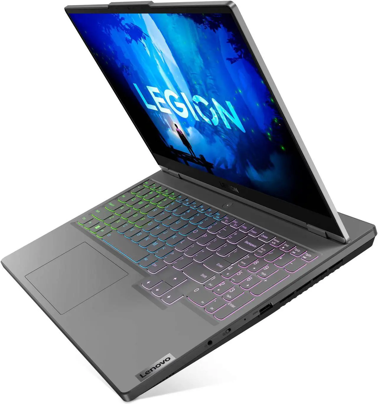Alt view image 6 of 7 - Lenovo Legion 5 15.6" 165Hz 2K QHD IPS Gaming Laptop (Intel i7-12700H 14-Core, GeForce RTX 3060 6GB, 32GB DDR5, 2x1TB PCIe SSD RAID 1, RGB KYB, Thunderbolt 4, WiFi 6E, Win 11 Pro)