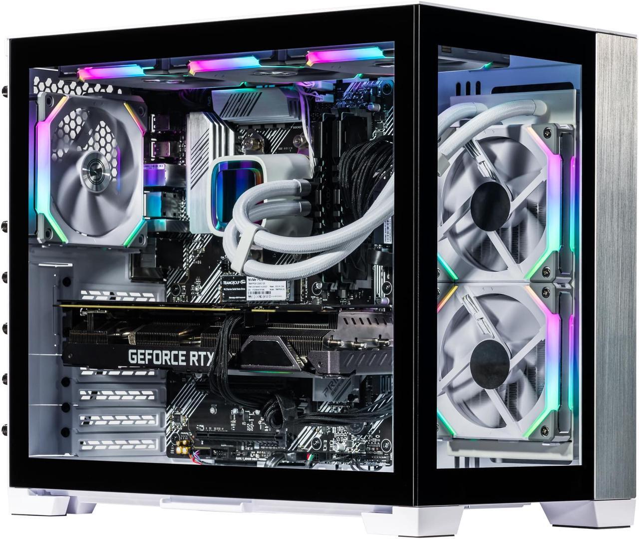 Main image of Velztorm Ossix CTO SFF Gaming Desktop PC Liquid-Cooled (AMD Ryzen 7 - 5800X 8-Core, 64GB DDR4, 2TB m.2 SATA SSD + 3TB HDD (3.5), GeForce GTX 1050 Ti 4GB, RGB Fans, 750W PSU, WiFi 4, Win 10 Pro)