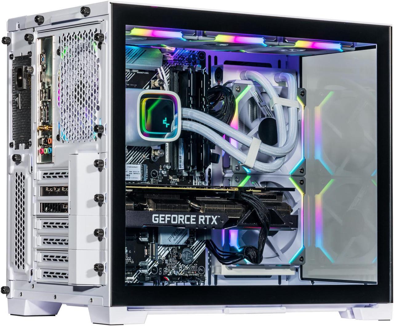 Alt view image 4 of 7 - Velztorm Ossix CTO SFF Gaming Desktop PC Liquid-Cooled (AMD Ryzen 7 - 5800X 8-Core, 64GB DDR4, 2TB m.2 SATA SSD + 3TB HDD (3.5), GeForce GTX 1050 Ti 4GB, RGB Fans, 750W PSU, WiFi 4, Win 10 Pro)