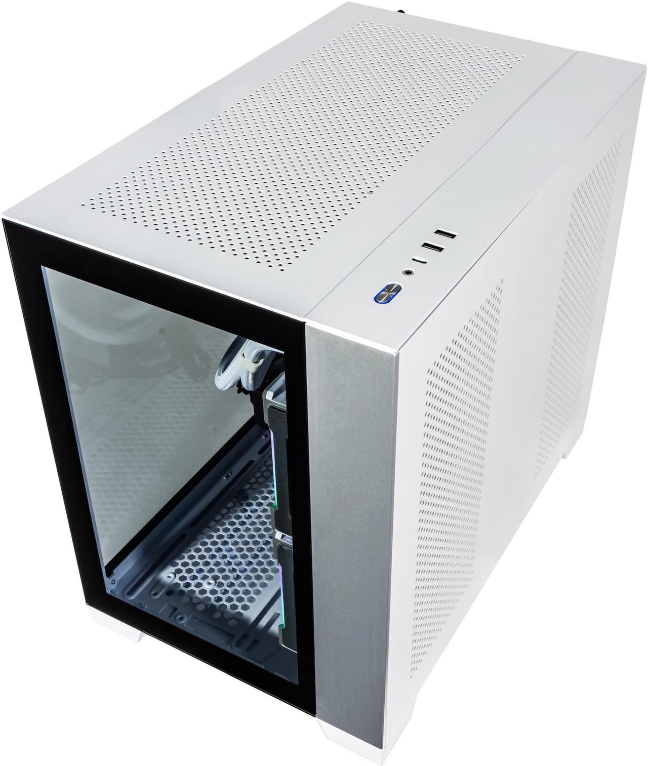 Alt view image 7 of 7 - Velztorm Ossix CTO SFF Gaming Desktop PC Liquid-Cooled (AMD Ryzen 7 - 5800X 8-Core, 64GB DDR4, 2TB m.2 SATA SSD + 3TB HDD (3.5), GeForce GTX 1050 Ti 4GB, RGB Fans, 750W PSU, WiFi 4, Win 10 Pro)