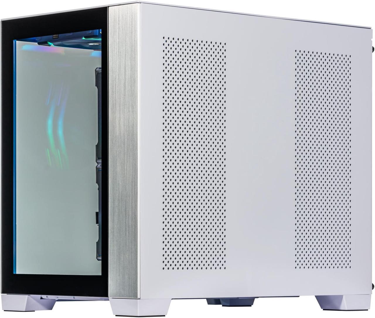Alt view image 5 of 7 - Velztorm Ossix CTO SFF Gaming Desktop PC Liquid-Cooled (AMD Ryzen 7 - 5800X 8-Core, 64GB DDR4, 2TB m.2 SATA SSD + 3TB HDD (3.5), GeForce GTX 1050 Ti 4GB, RGB Fans, 750W PSU, WiFi 4, Win 10 Pro)