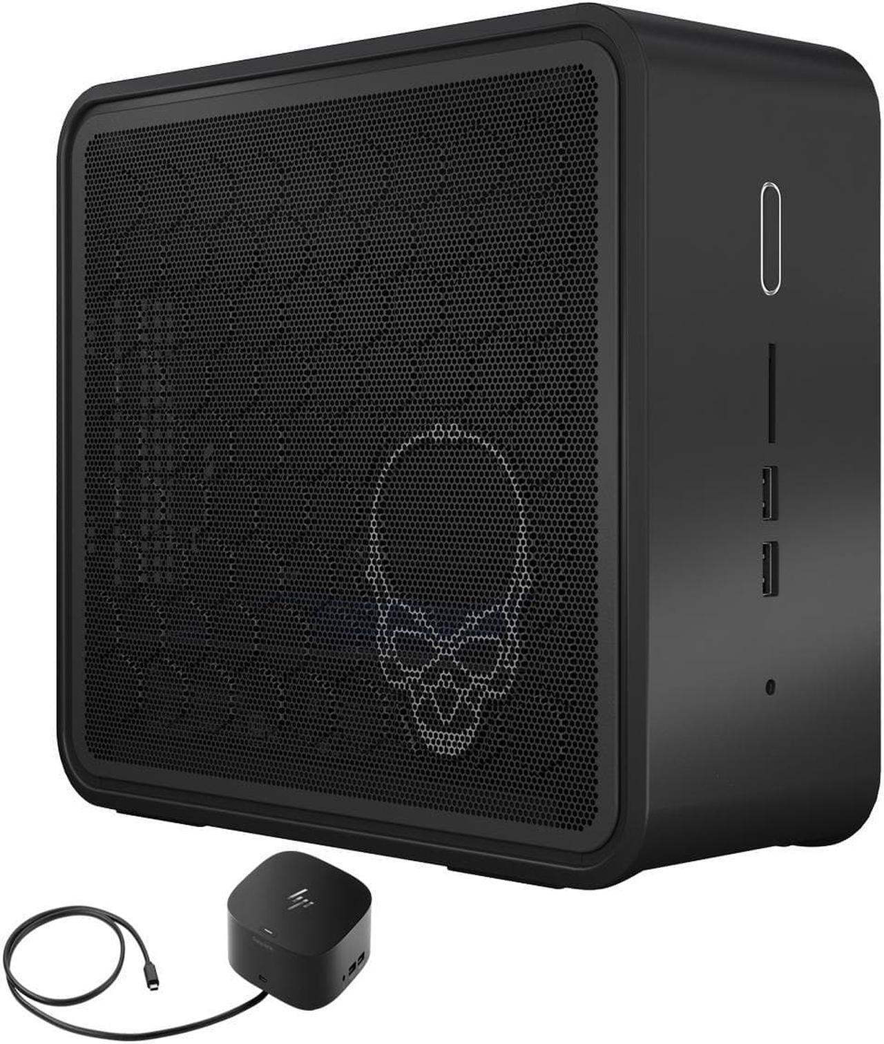 Main image of Intel NUC 9 NUC9i7QNX Gaming & Entertainment Mini Desktop (Intel i7-9750H 6-Core, Intel UHD 630, 32GB RAM, 256GB m.2 SATA SSD, Wifi, HDMI, Bluetooth, Win 11 Home) with G2 Universal Dock