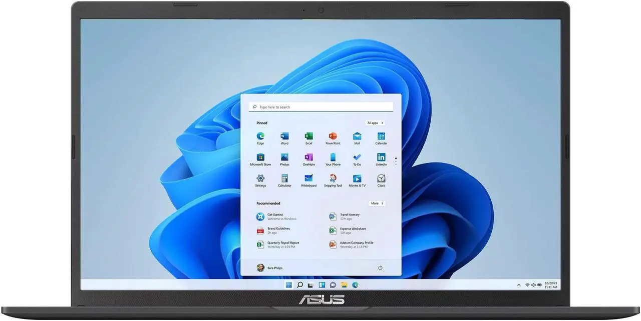 Alt view image 2 of 6 - ASUS VivoBook F1500EA Home & Business Laptop (Intel i5-1135G7 4-Core, 8GB RAM, 2TB PCIe SSD, Intel Iris Xe, 15.6" 60 Hz Full HD (1920x1080), Wifi, Bluetooth, Webcam, Win 10 Pro) Refurbished