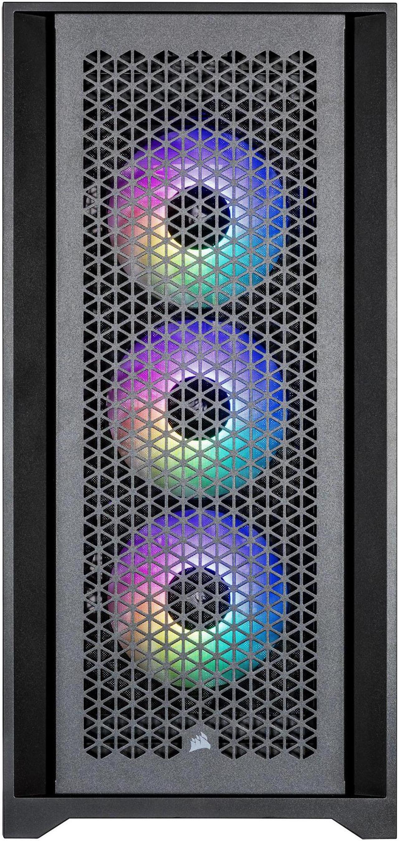 Alt view image 6 of 7 - Velztorm Aciex 14th Gen AI Airflow Gaming PC (Intel i9-14900K 24-Core, 64GB DDR5 RAM, 2x2TB PCIe SSD (4TB), GeForce RTX 3050, 360mm AIO, 1000W PSU, WiFi6, BT5.2, Win 10 Home) VELZ0031