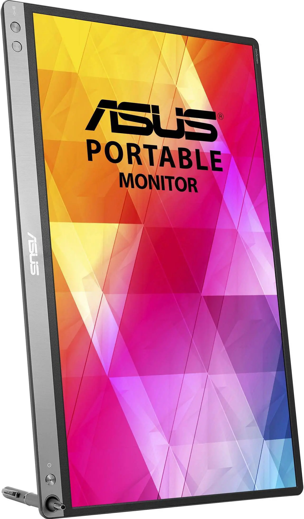 Alt view image 7 of 7 - ASUS ZenScreen MB16AC 16" Portable Monitor, IPS FHD (1920x1080), Anti-Glare Screen, 60Hz Refresh Rate, 5 ms Response Time, Low Blue Light, Ideal for Home & Business Use, Black (2024 Latest Model)
