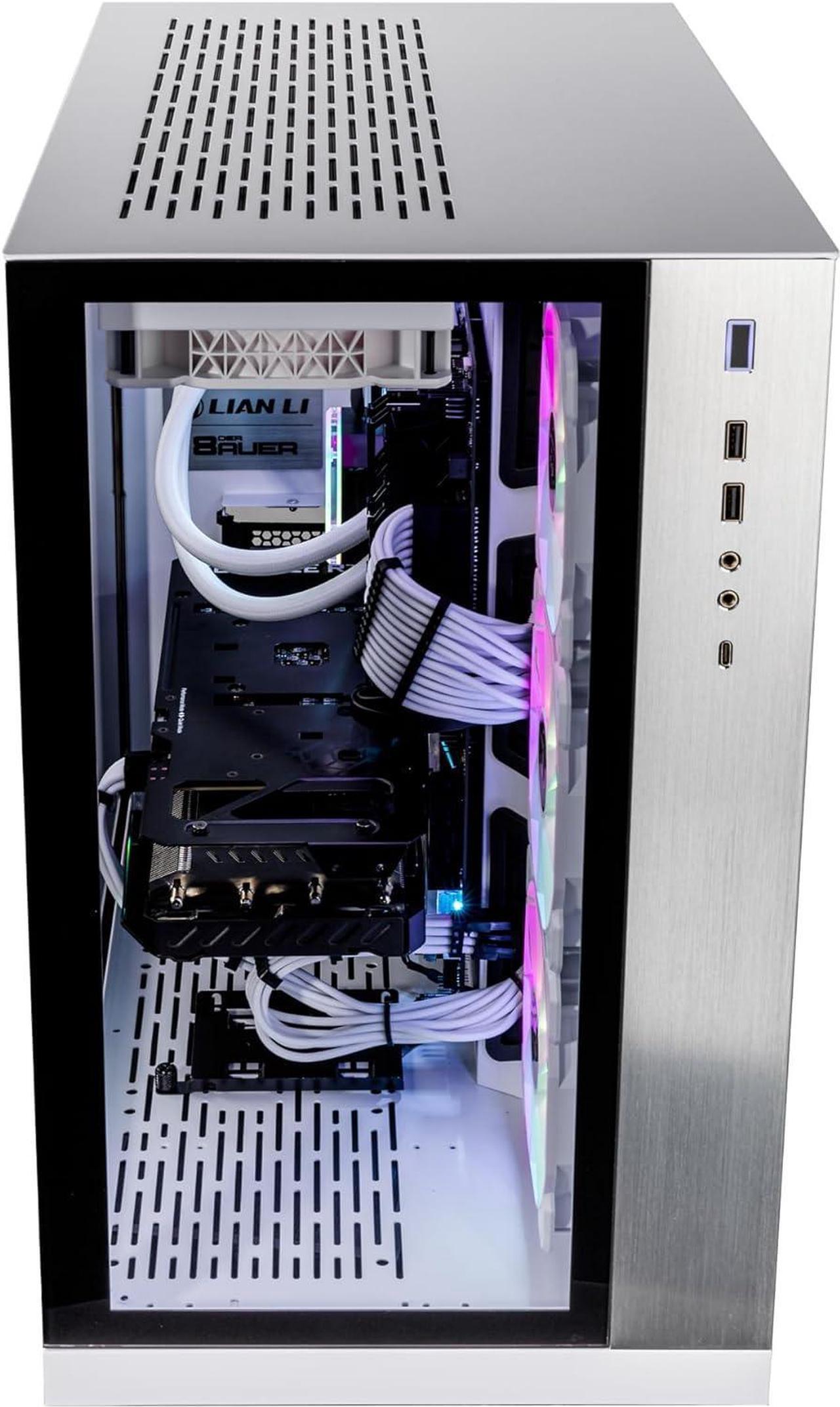 Alt view image 6 of 7 - Velztorm Lux CTO Gaming Desktop PC Liquid-Cooled (AMD Ryzen 9-5950X 16-Core, 128GB DDR4, 1TB m.2 SATA SSD+2TB HDD (3.5), GeForce GTX 1050Ti 4GB, AC WiFi, 360mm AIO, RGB Fans, 1000W PSU, Win 10 Pro)