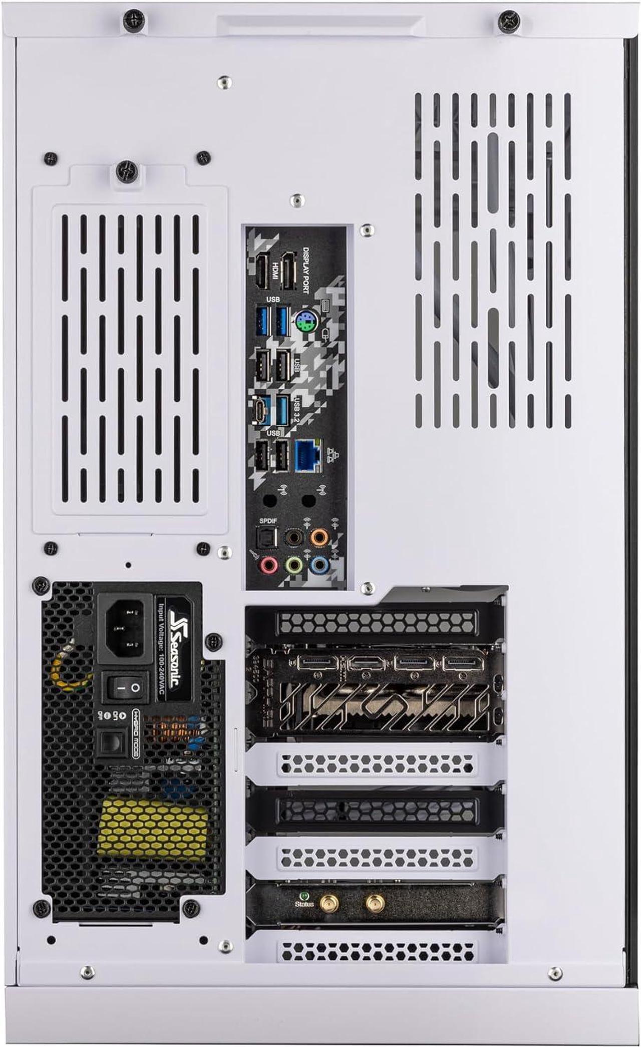 Alt view image 7 of 7 - Velztorm Lux CTO Gaming Desktop PC Liquid-Cooled (AMD Ryzen 9-5950X 16-Core, 128GB DDR4, 1TB m.2 SATA SSD+2TB HDD (3.5), GeForce GTX 1050Ti 4GB, AC WiFi, 360mm AIO, RGB Fans, 1000W PSU, Win 10 Pro)